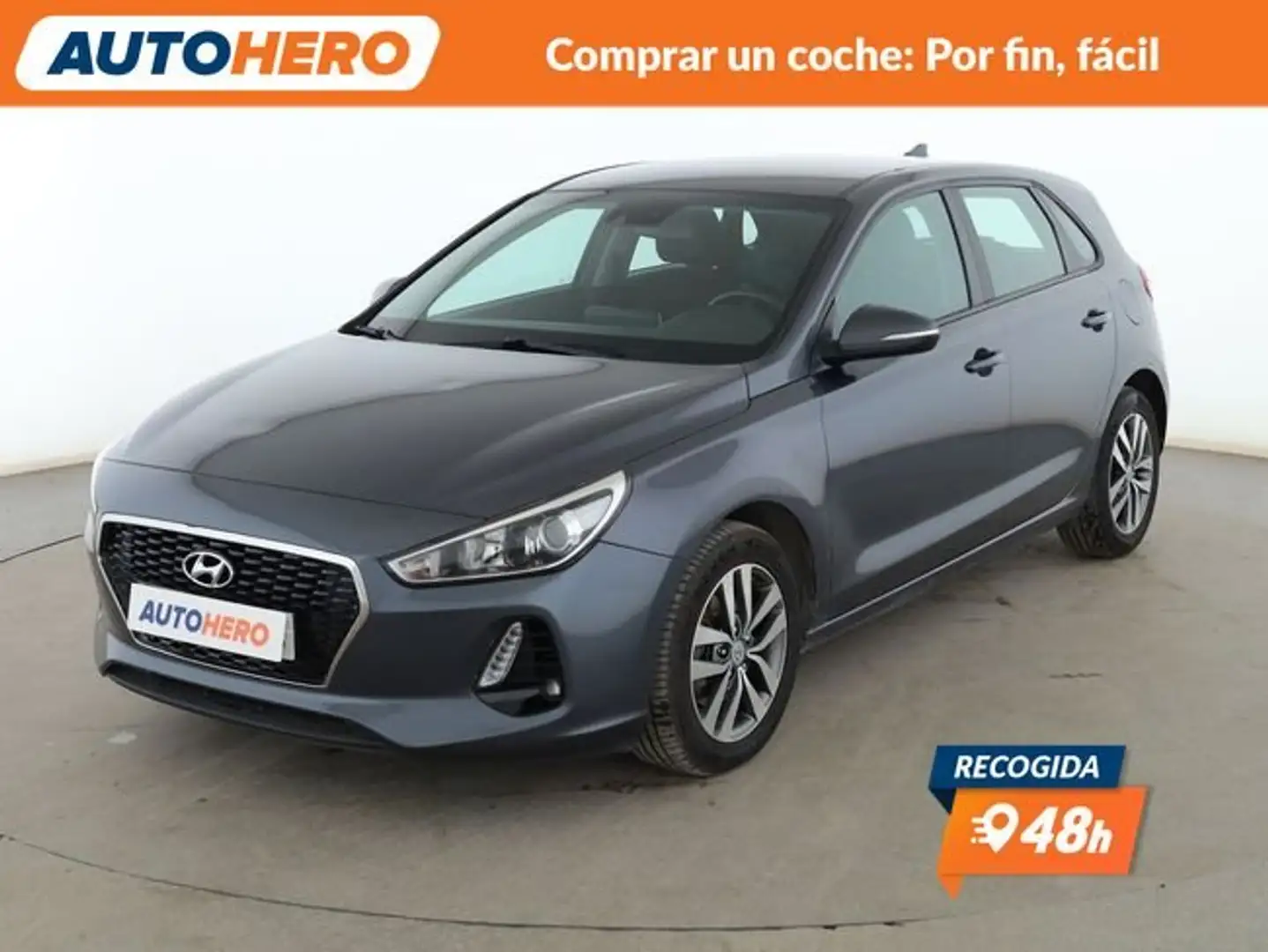 Hyundai i30 1.6CRDi Tecno 110 Gris - 1