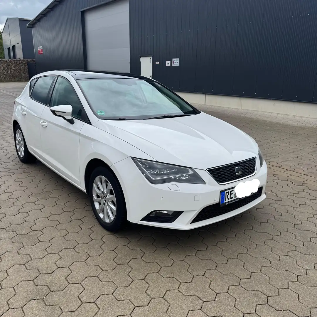 SEAT Leon Leon*1.2*Style*2.Hand*Anh.Kupp.LED*Tempo Weiß - 1