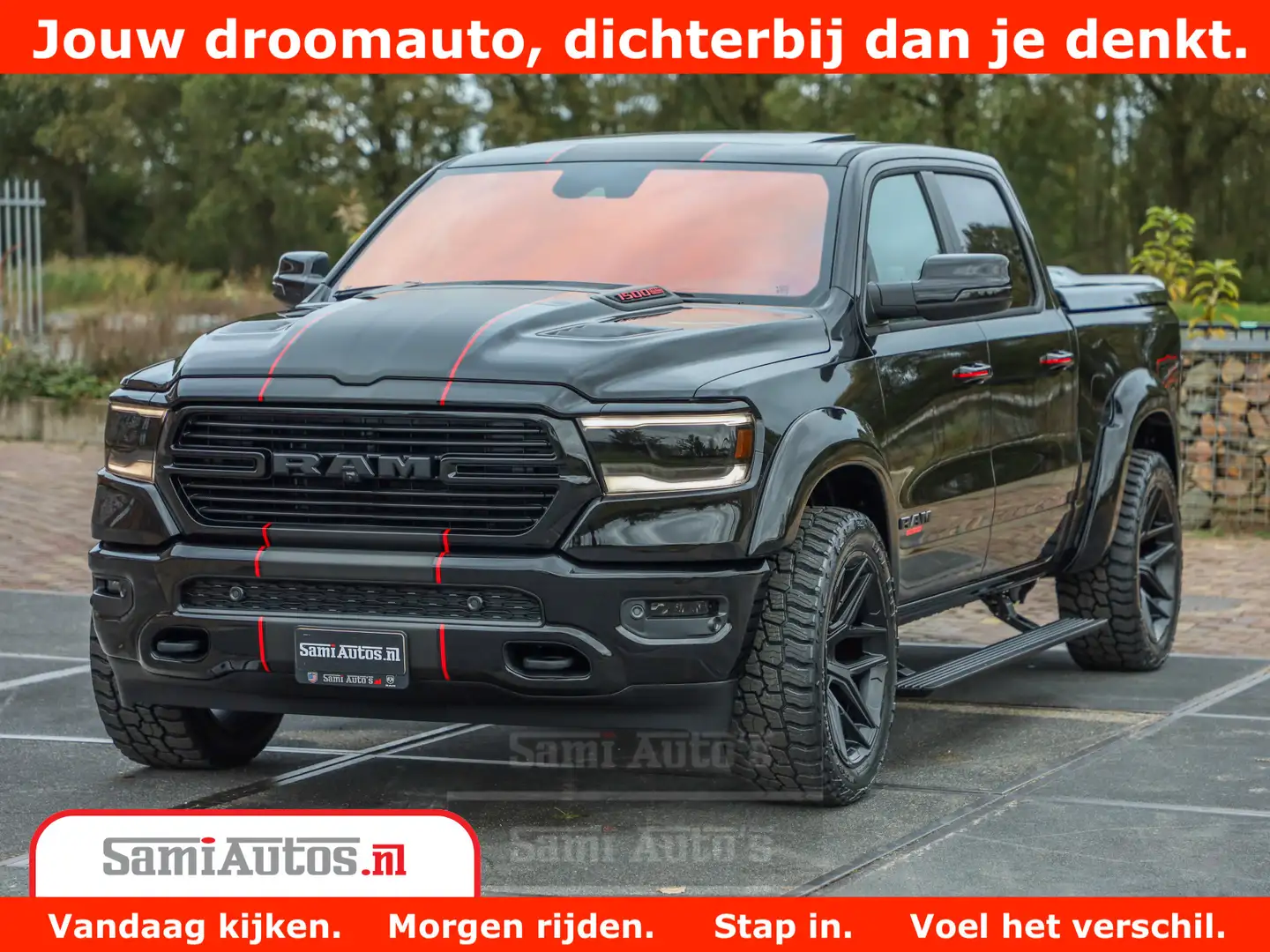 Dodge RAM 1500 GT EDITION | 5.7 HEMI V8 402PK | VIRTUAL COCK Zwart - 1