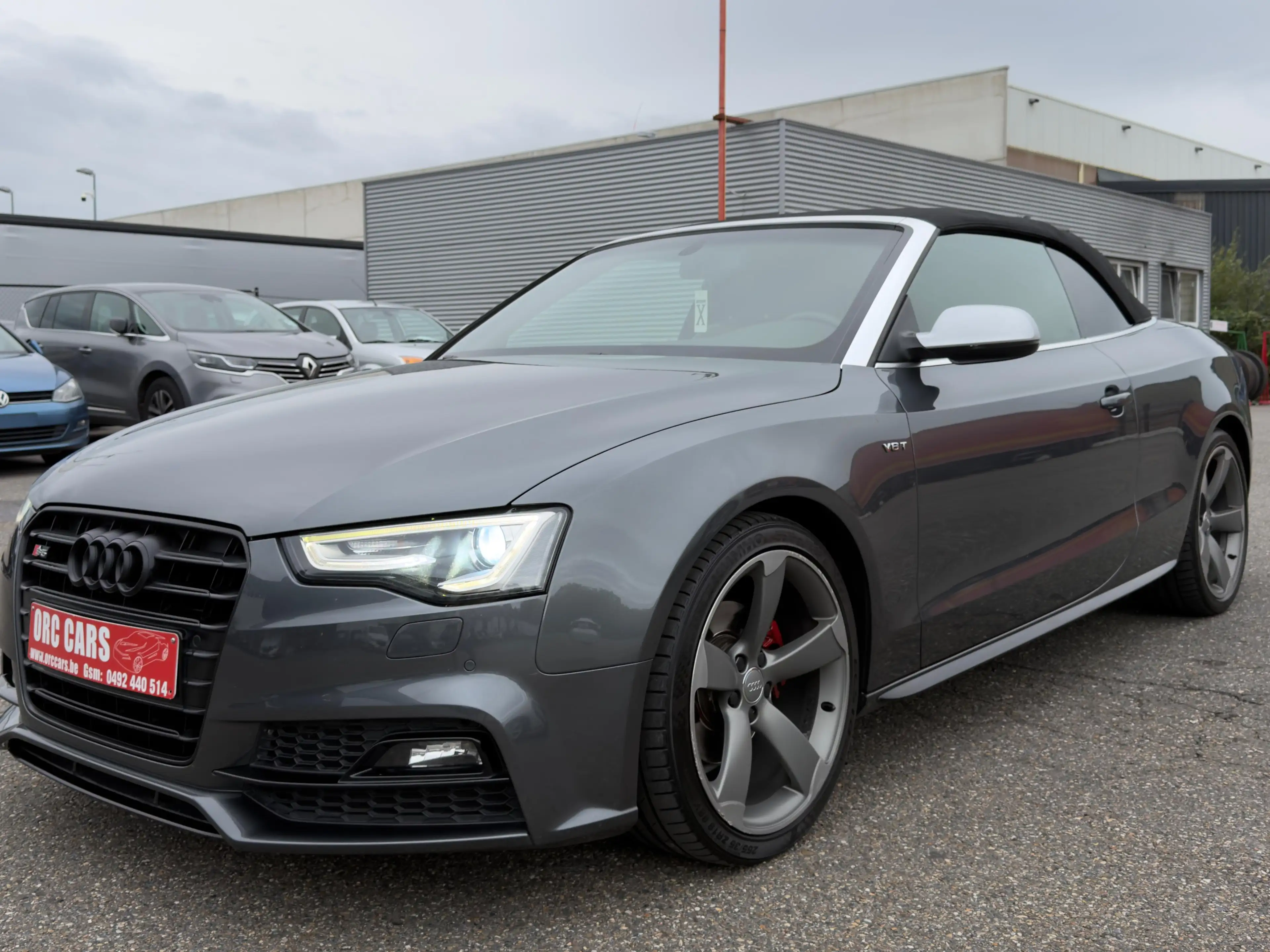 Audi A5 AUDI A5 S line CABRIOLET 2.0 TDI – 190 PK – AUTOMAAT – EURO 6B – LEDER – NAVIGATIE – DISTRIBUTIERIEM — photo 3