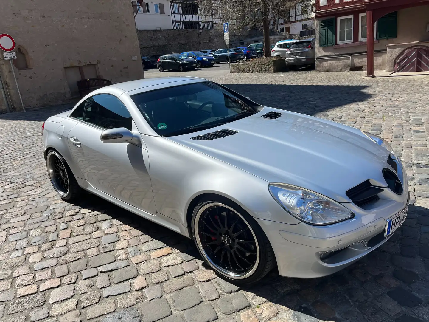 Mercedes-Benz SLK 350 Roadster Vollleder, Sportausstattung & Holzdesign Argintiu - 1