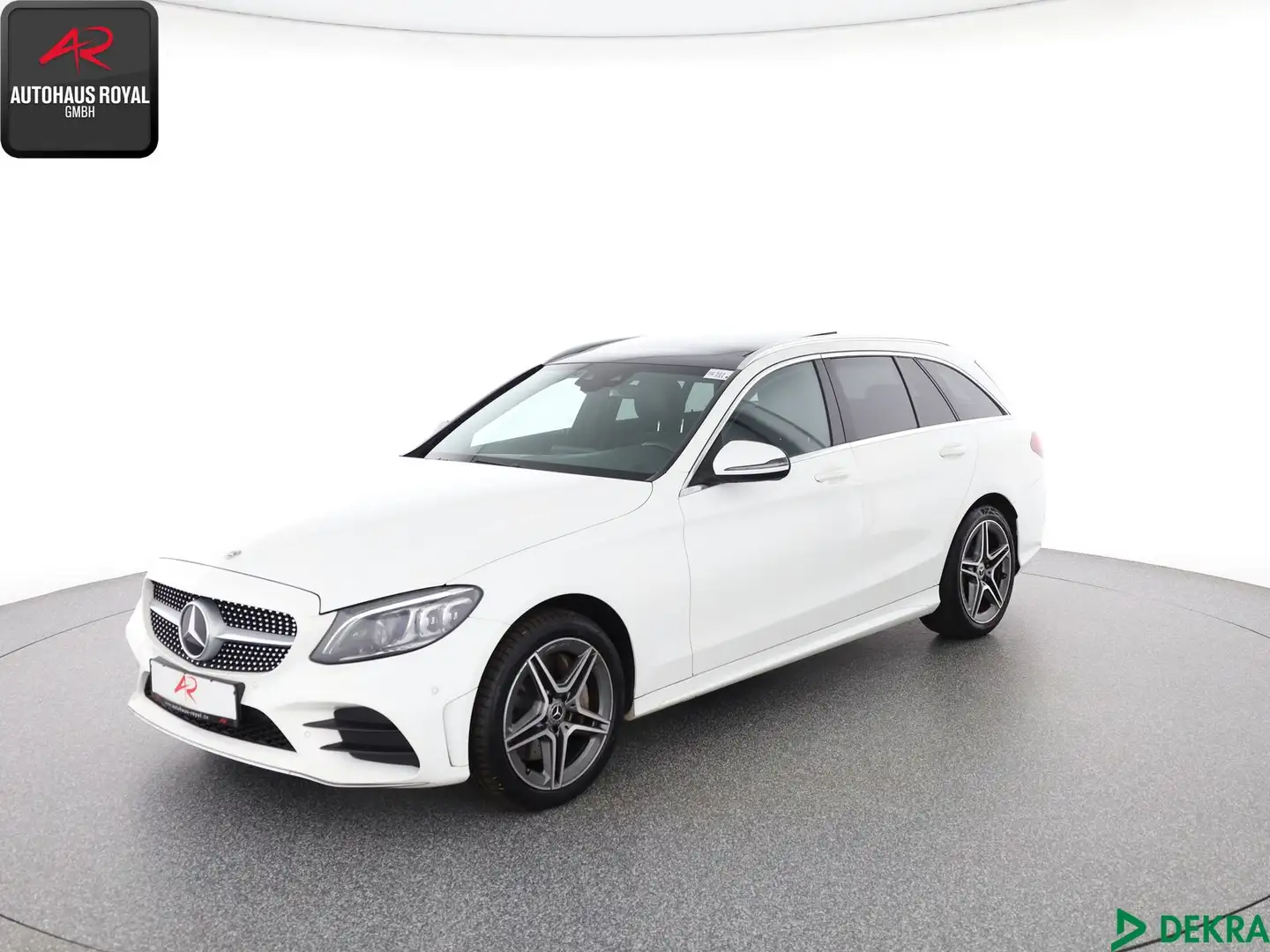 Mercedes-Benz C 400 C 400 T AMG AIRMATIC STANDHZ,BURMESTER,KAMERA,SH Weiß - 1