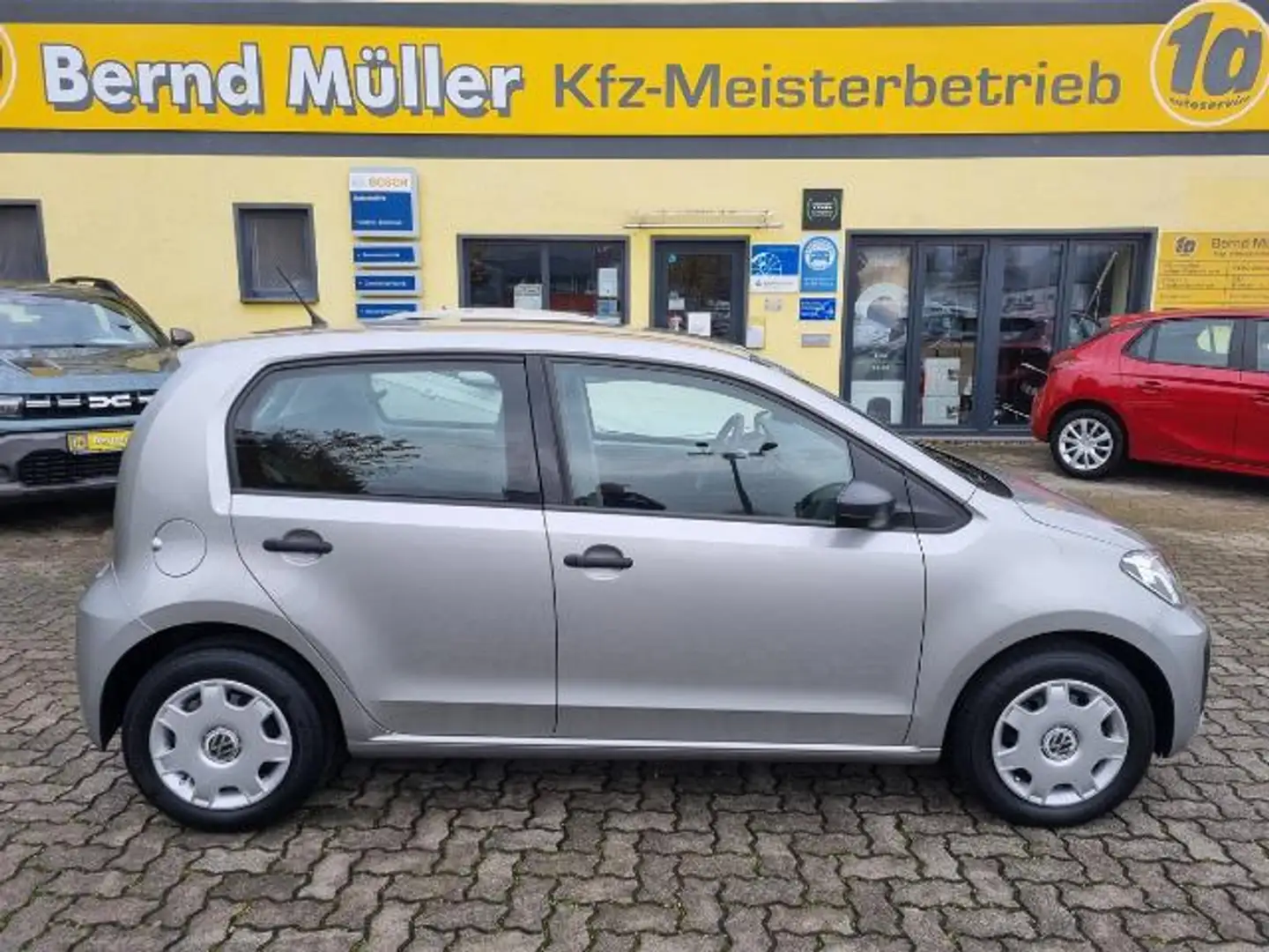 Volkswagen up! 1.0 aus 1. Hand Klima Grau - 1