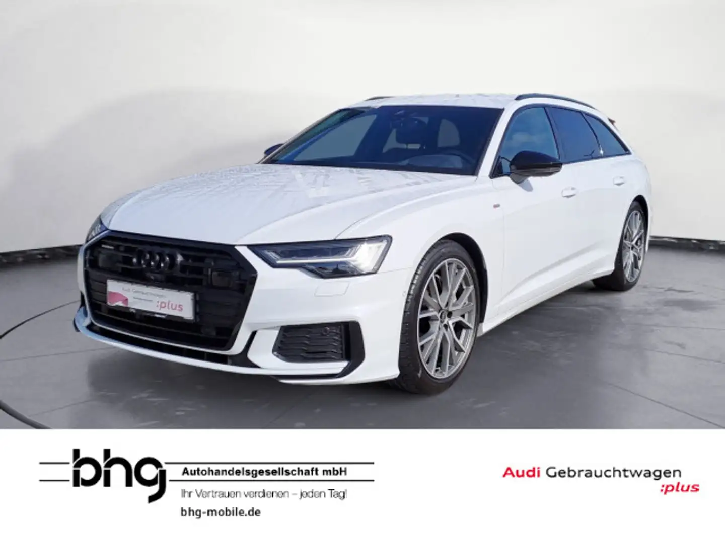 Audi A6 50 TDI quattro sport S-Line AHK Virtual Weiß - 1