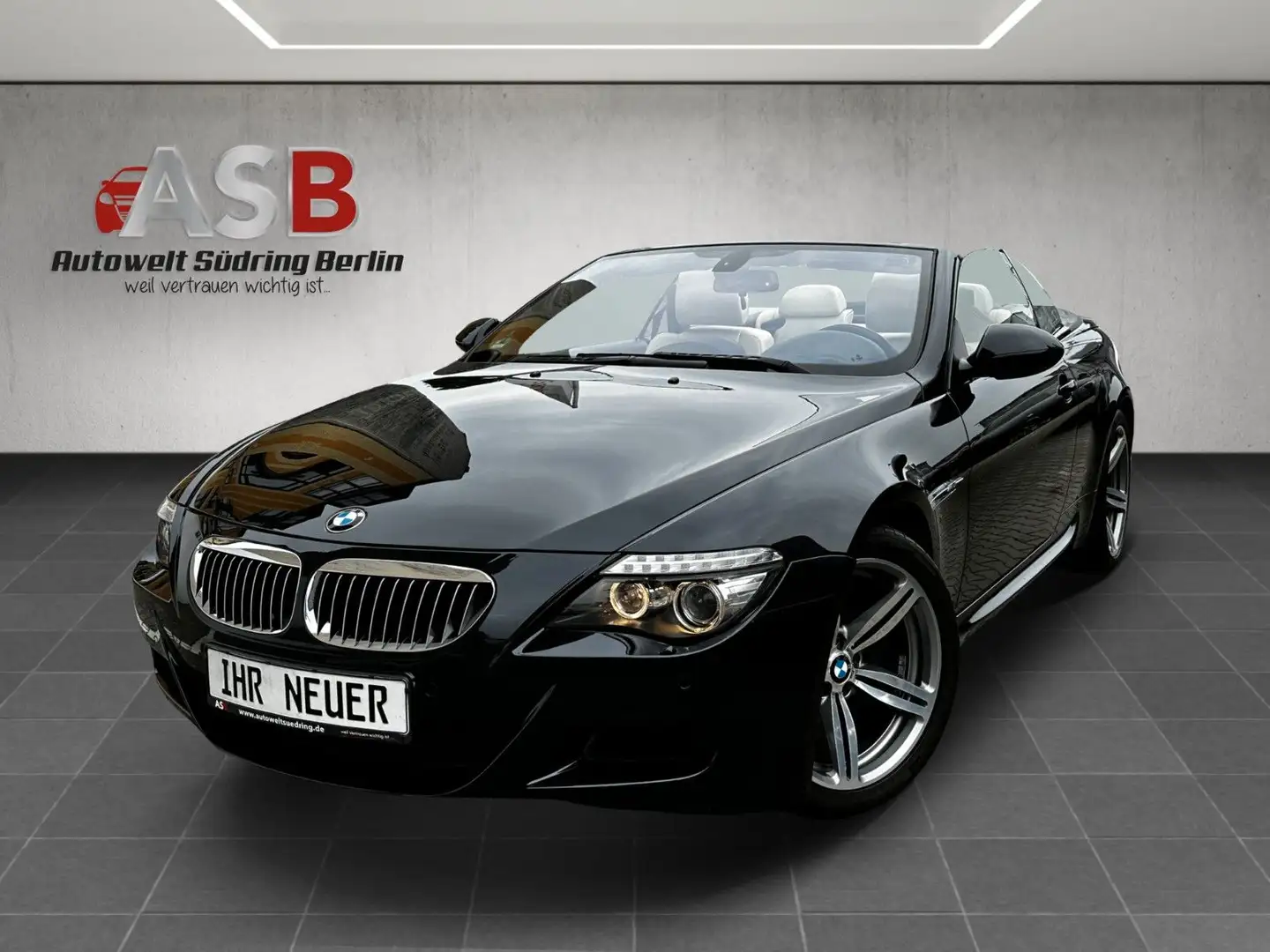 BMW M6 Cabrio erst 58.750km*Individual*Scheckheftgep Noir - 1
