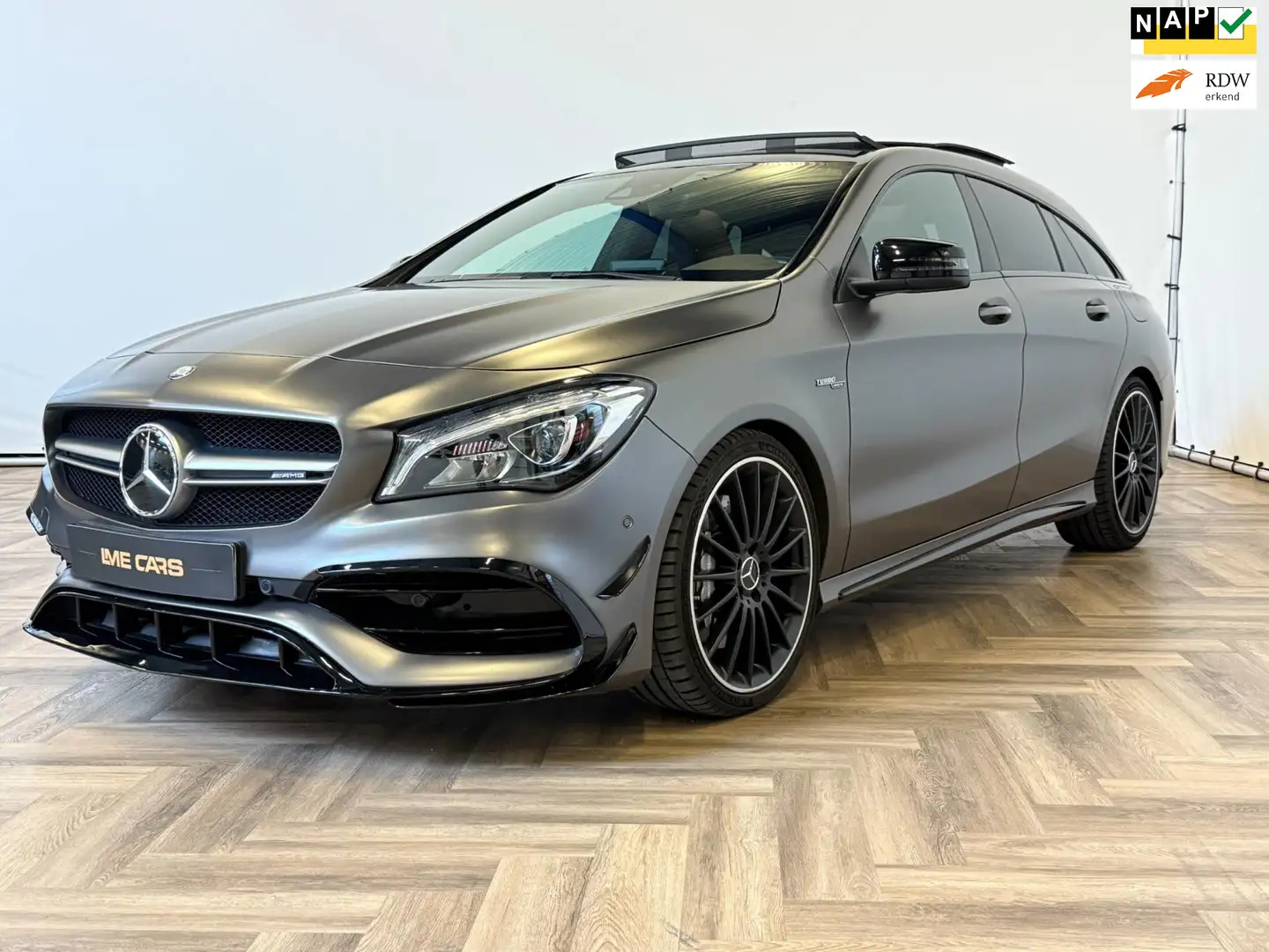 Mercedes-Benz CLA 45 AMG Shooting Brake 4MATIC Ambition|PANO|NAP|INRUIL MOG Grau - 1
