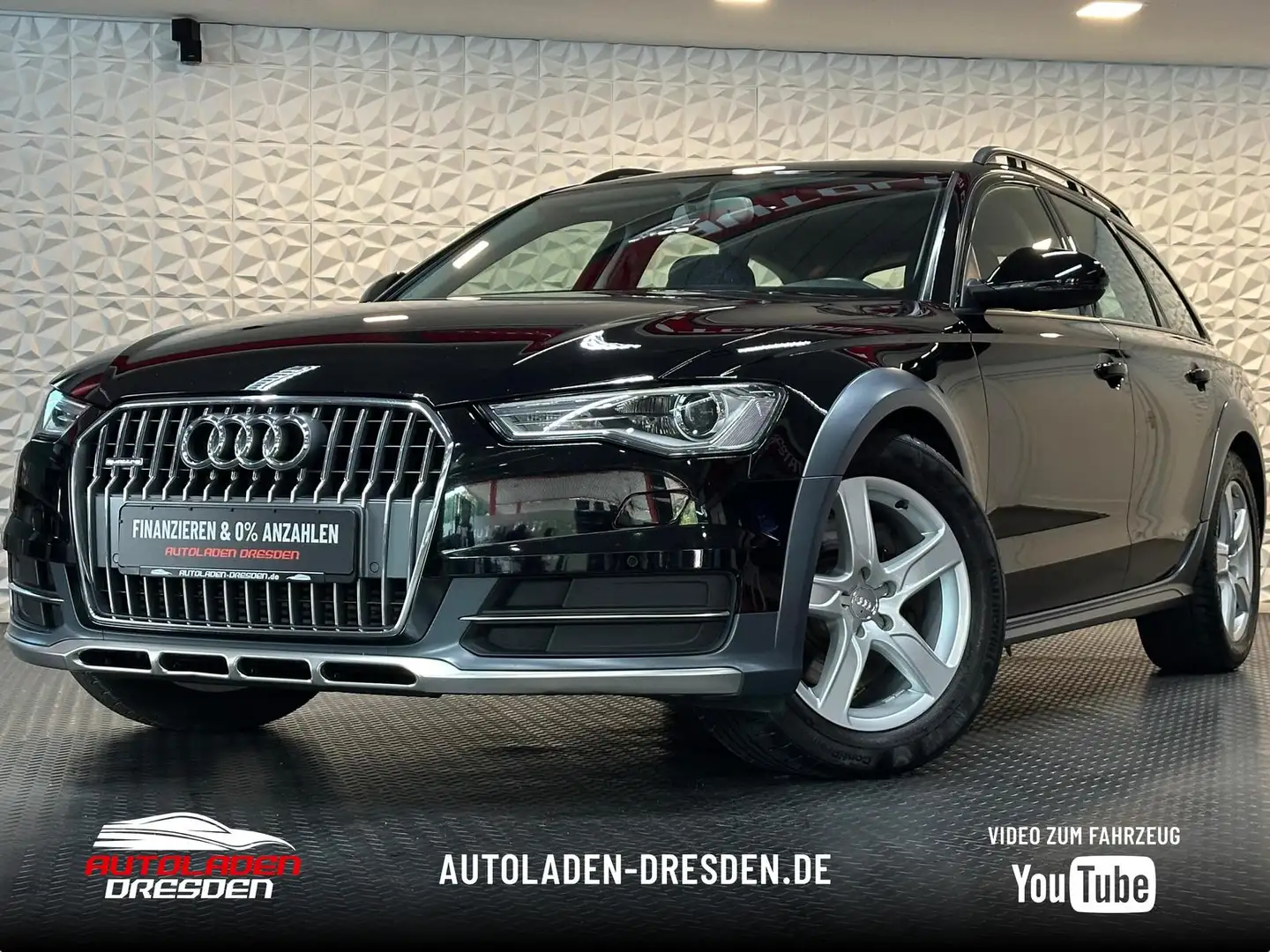 Audi A6 allroad 3.0TDI QUATTRO BIXEN#LUFT#TEMPO#NAVI Černá - 1