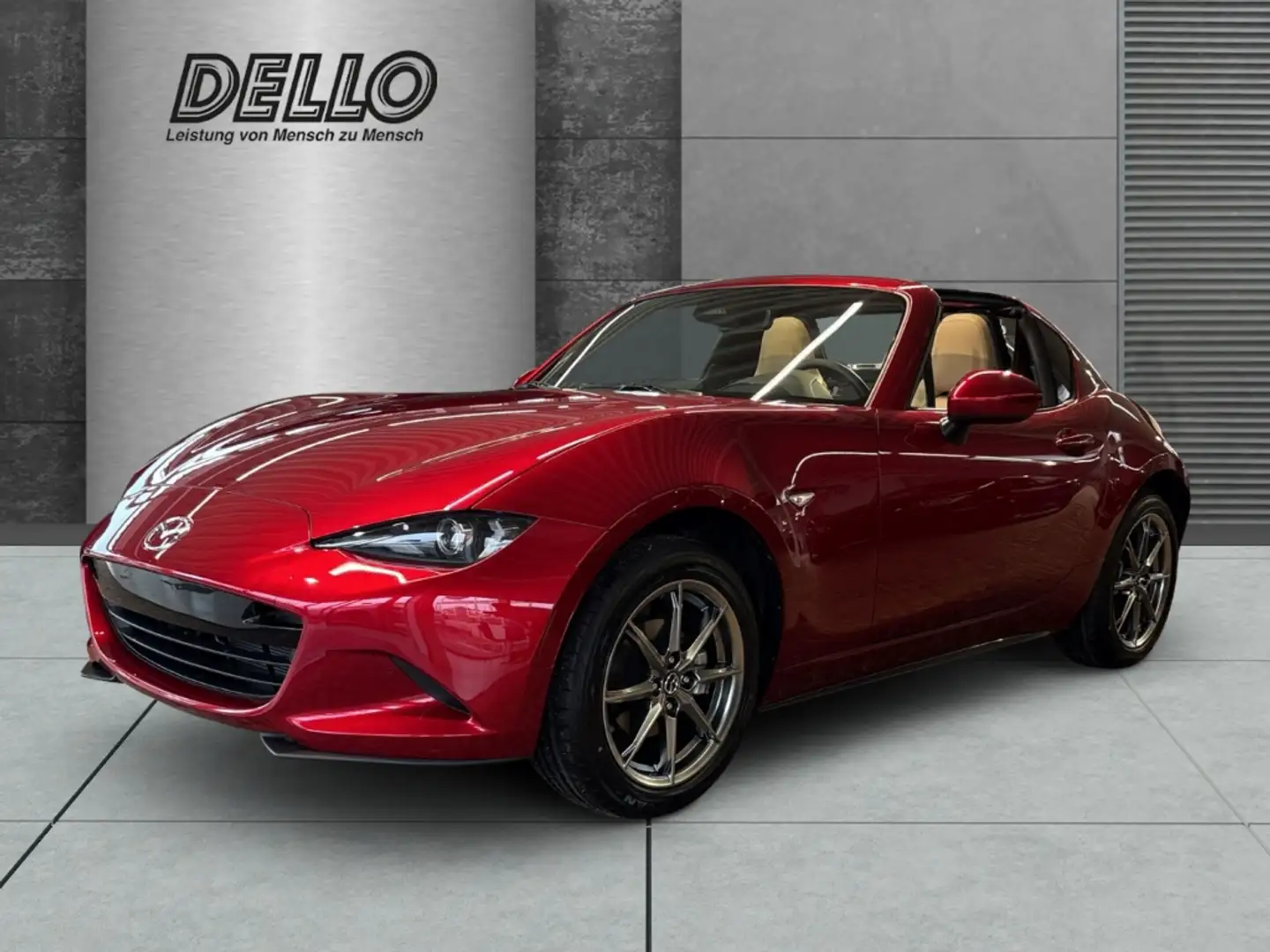 Mazda MX-5 Kazari RF 1.5 SKYACTIV-G 132 El. Verdeck Navi Lede Roşu - 1