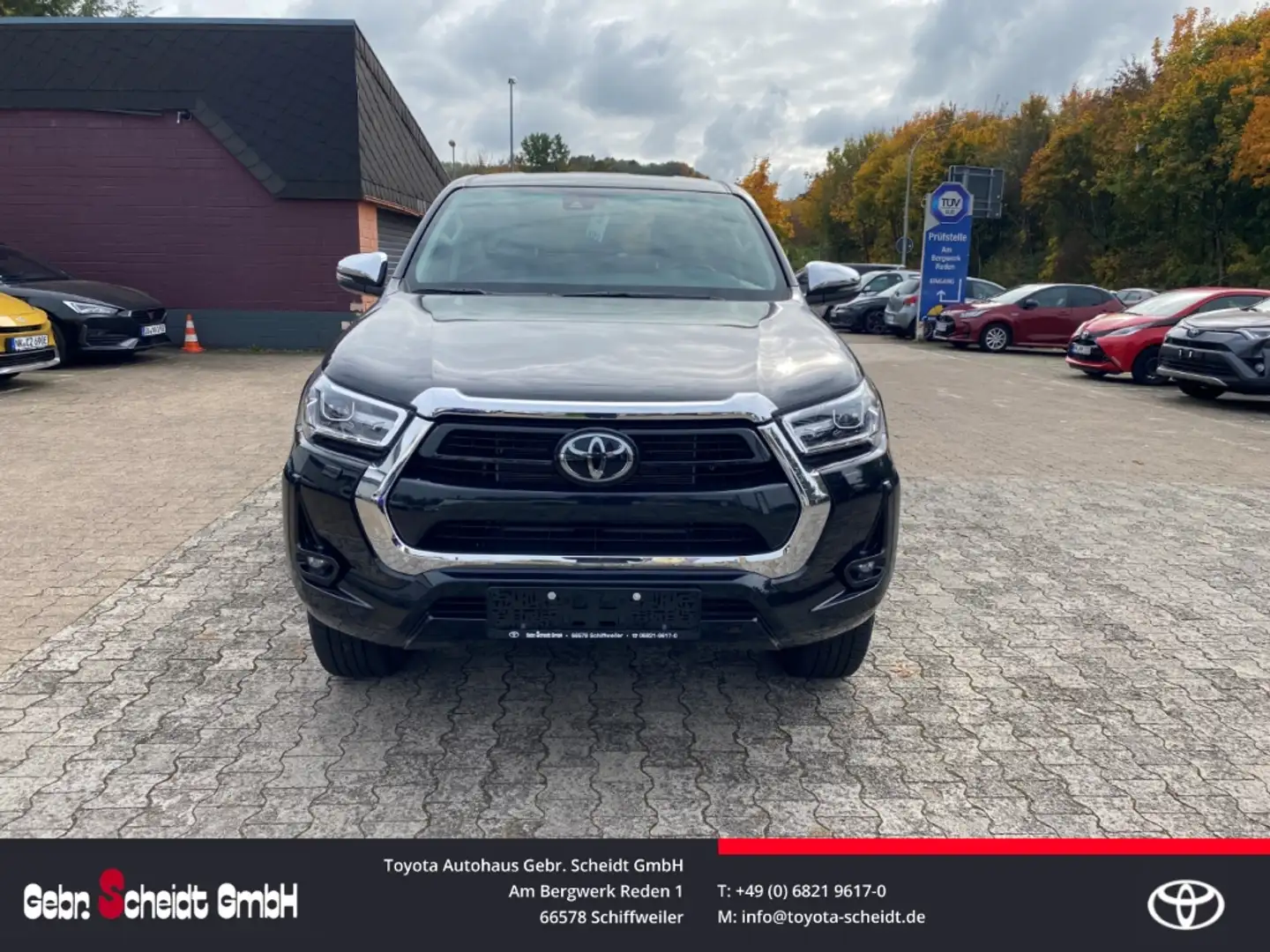 Toyota Hilux Double Cab Executive 4x4 2.8 D-4D EU6e Rückfahrkam Noir - 2