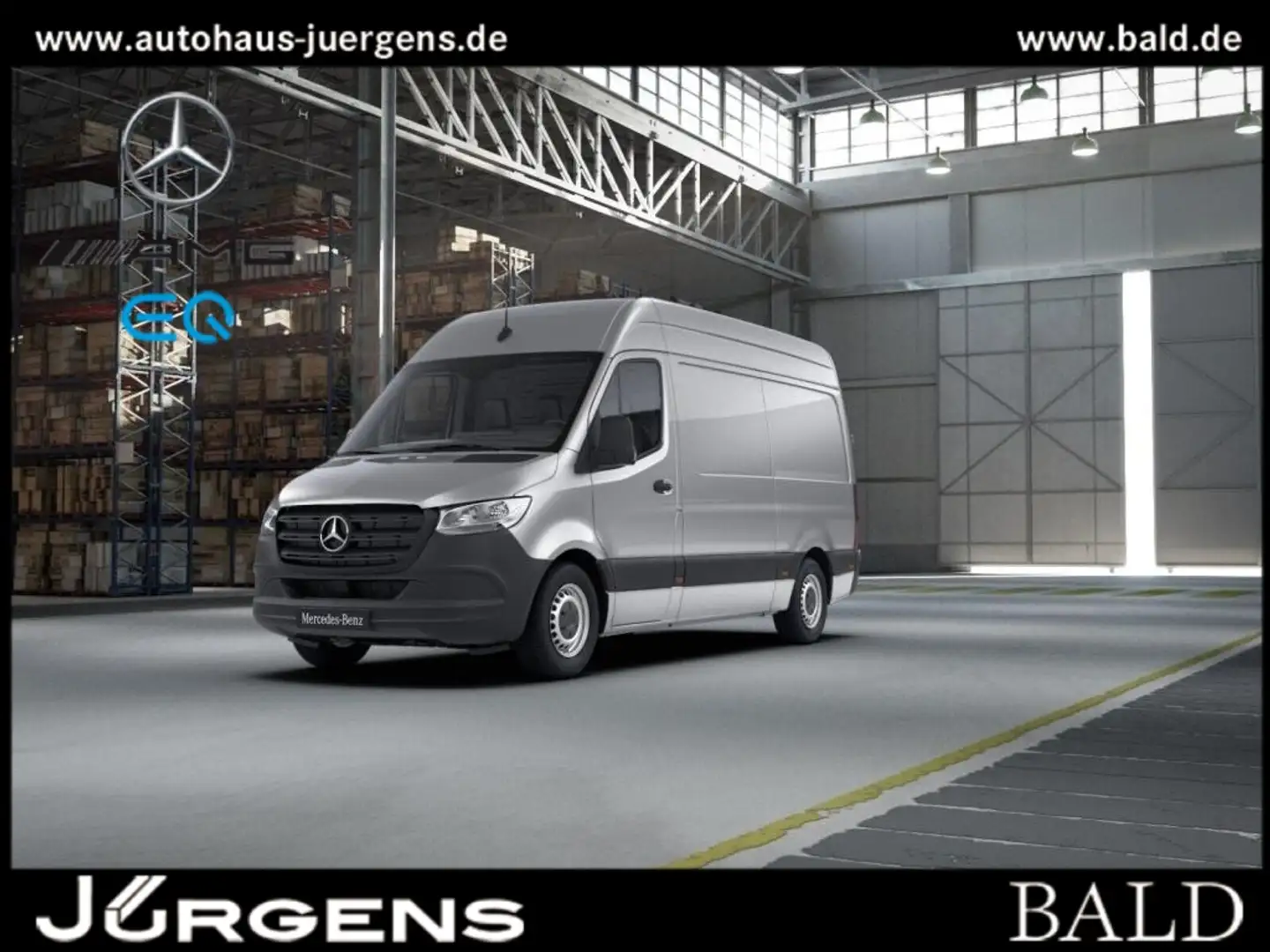 Mercedes-Benz Sprinter 317 +MBUX+Cam Silber - 1