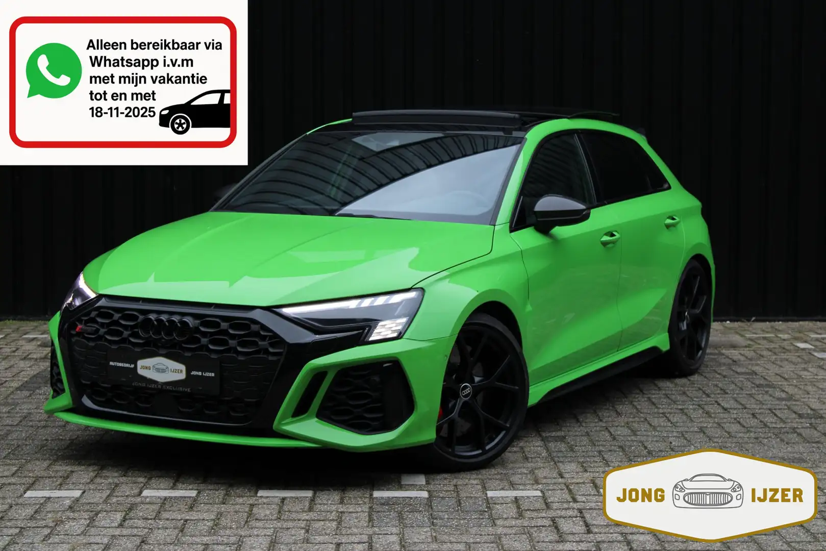 Audi RS3 Sportback 2.5 TFSI quattro PANO KERAMISCH B&O MATR Vert - 1