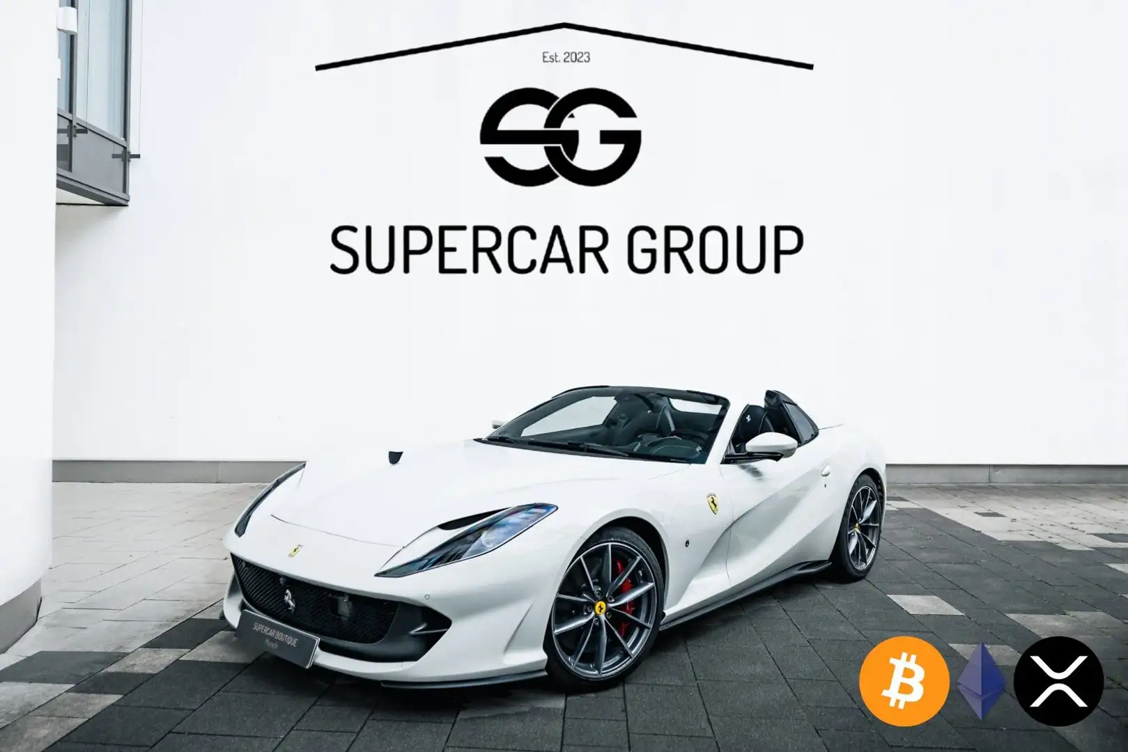 Ferrari 812 GTS//SUSP.-LIFTER//TITAN-EXHAUST//SURROUND V Weiß - 1