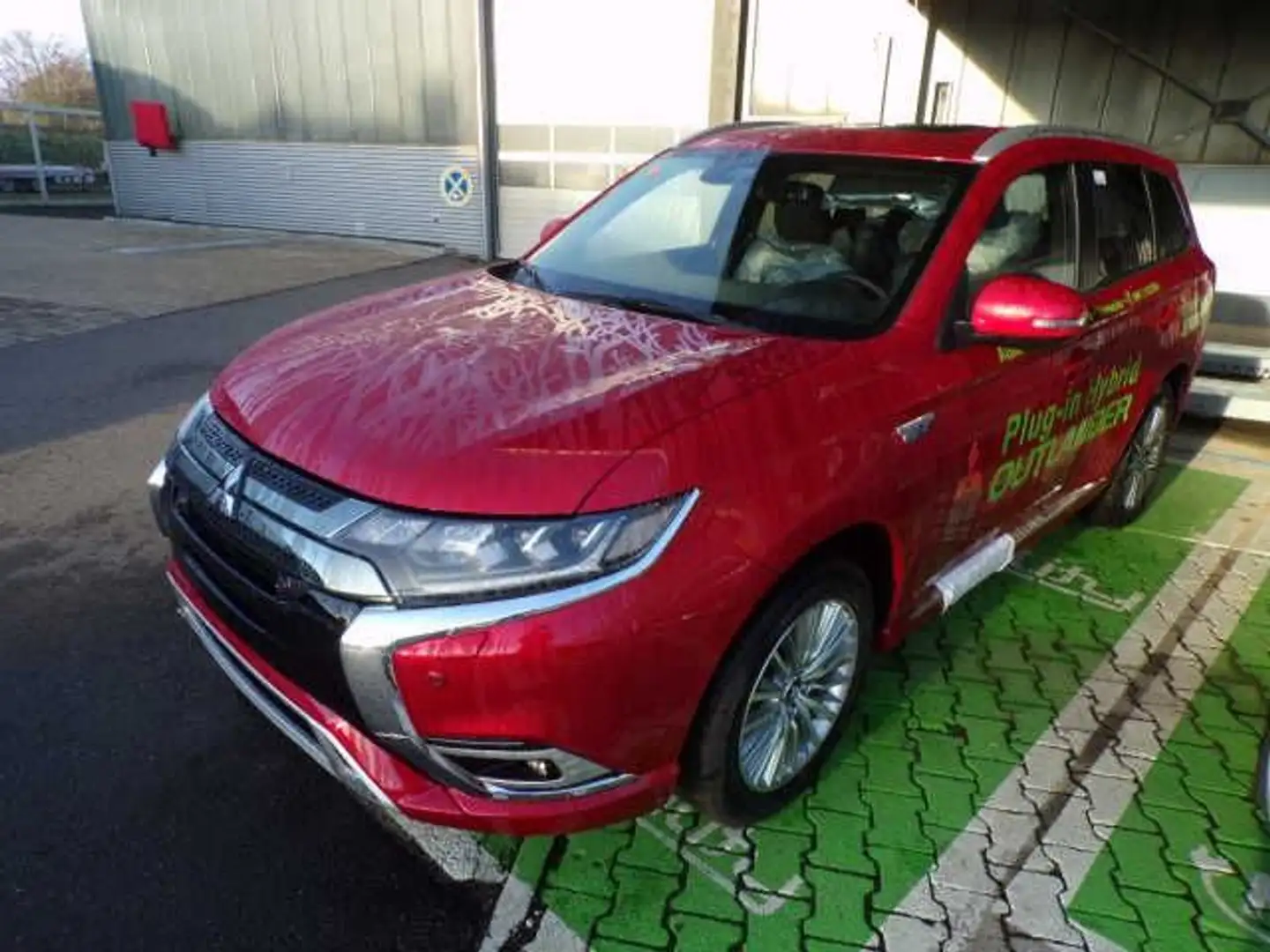 Mitsubishi Outlander 2,4 PHEV,TOP, 4WD,LED,Leder, Rot - 1