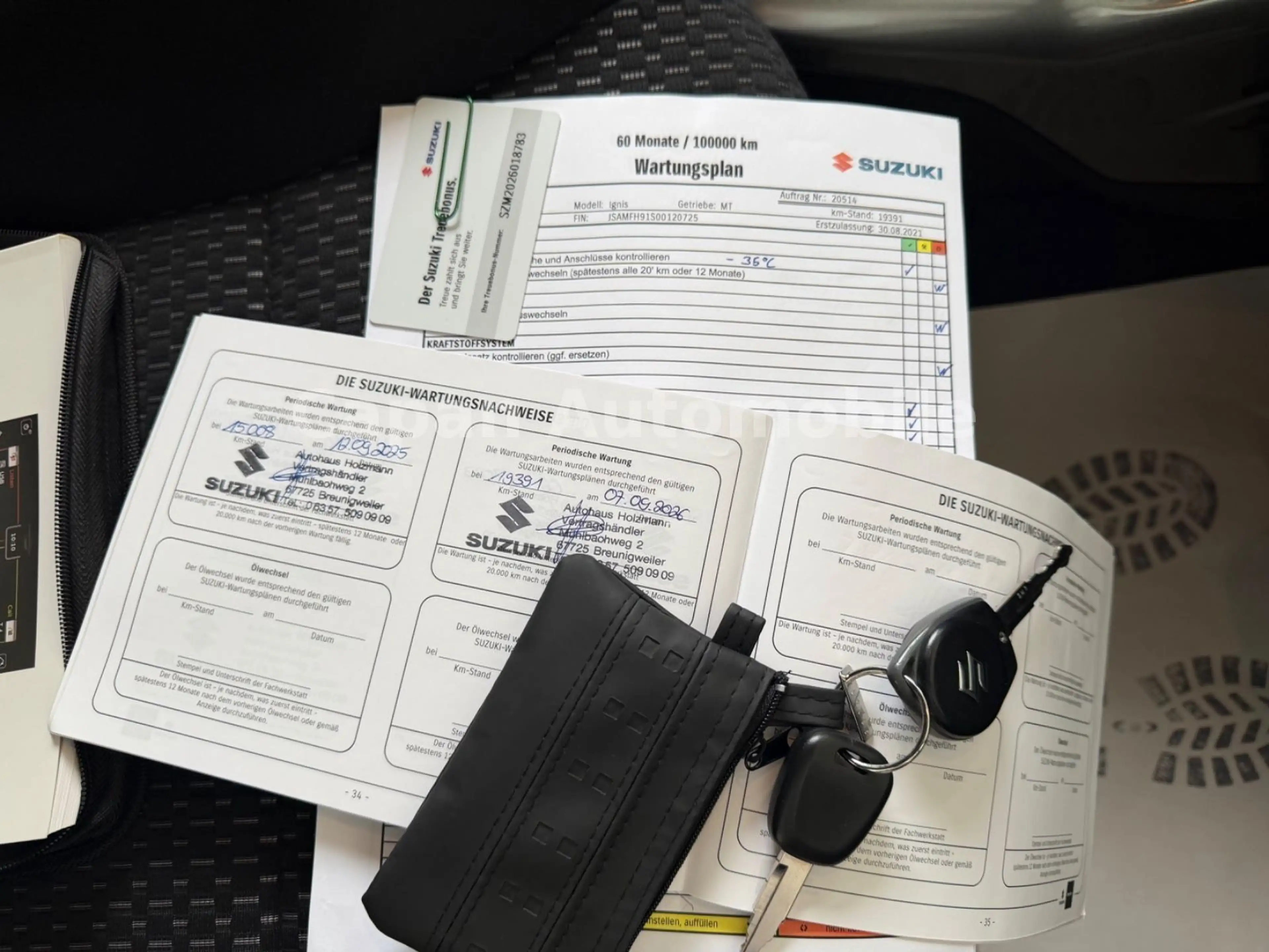 Suzuki Ignis Comfort Hybrid 1.Hand/Scheckheft/Kamera/E6 — photo 11