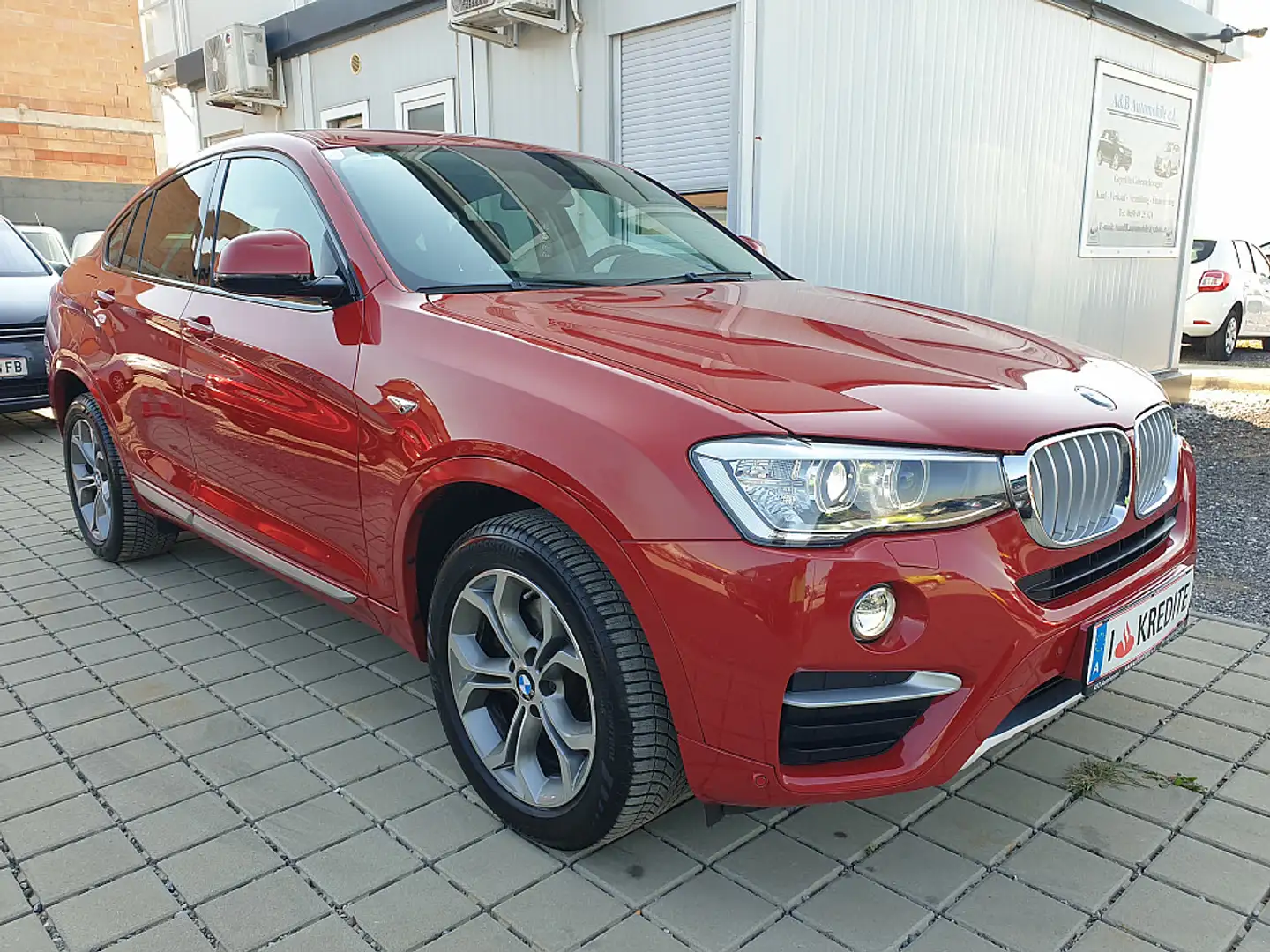 BMW X4 xDrive 20d Advantage Aut.*SOFORT KREDIT* Rood - 1