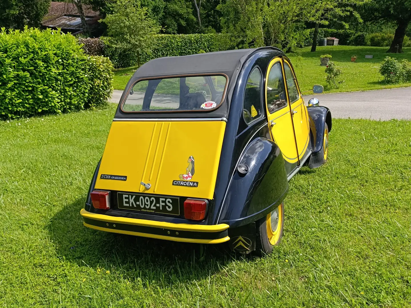 Citroen 2CV 2 CV 6 Charleston Jaune - 2