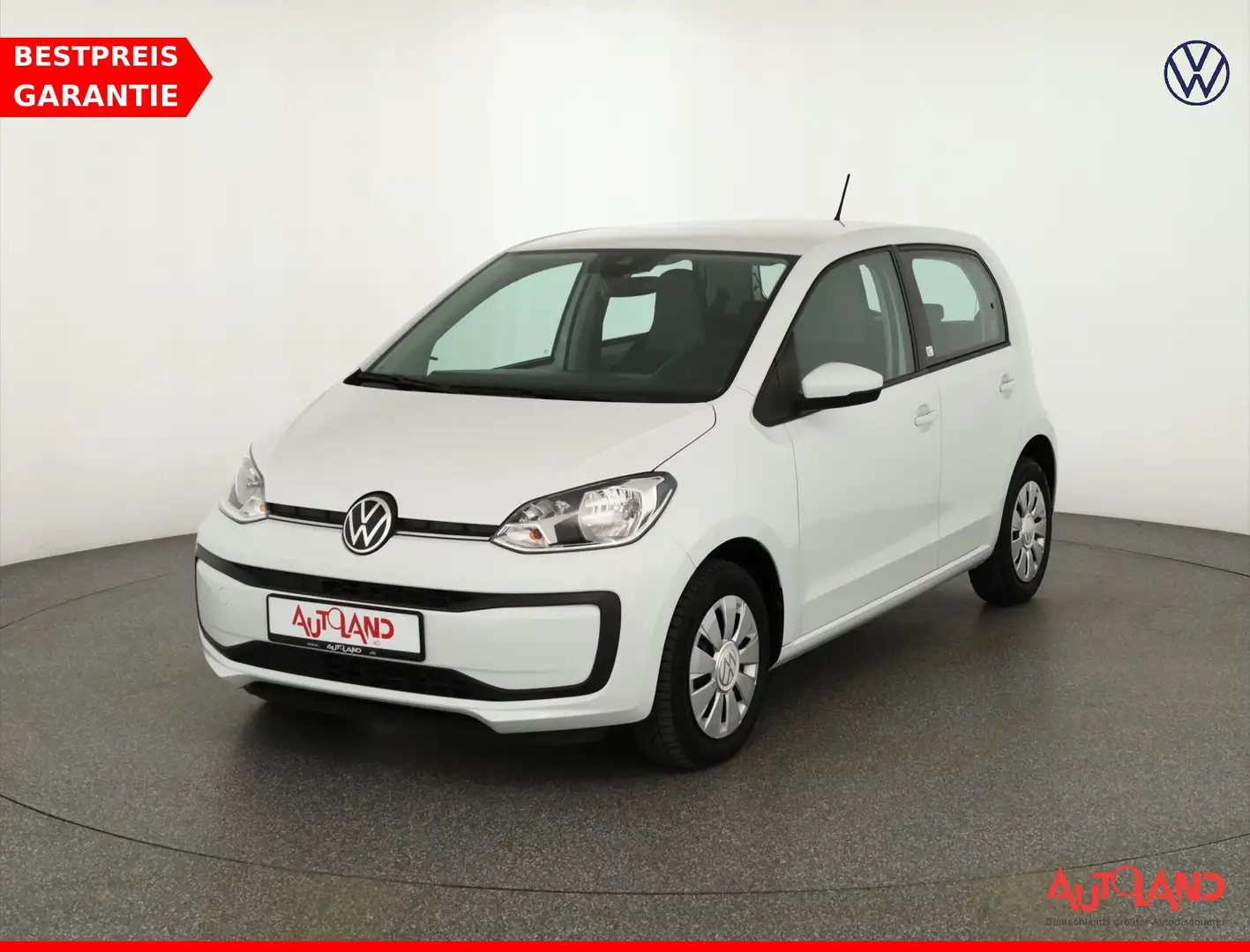 Volkswagen up! 1.0 Kamera Spurhalte Tempomat Bluetooth Weiß - 1