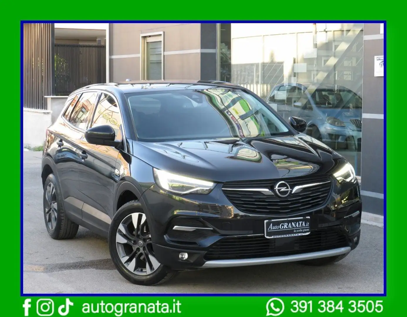 Opel Grandland X 1.5 Ecotec Ultimate s&s 130cv AT8 Nero - 2