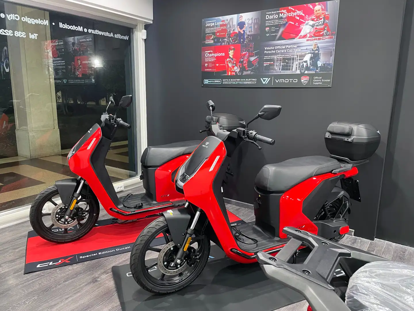 Super Soco VMOTO CITI L3 (125CC) VMOTO NUOVO PRONTA CONSEGNA Червоний - 2