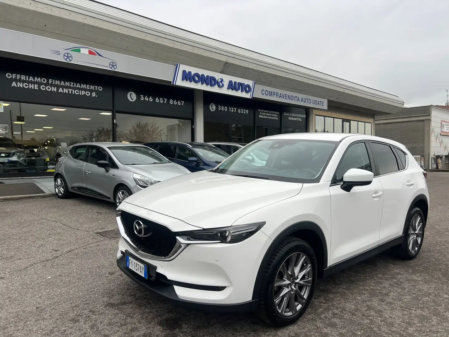 Mazda CX-5 CX-5 II 2019 2.2 Signature 2wd 150cv my19 Blanc - 1