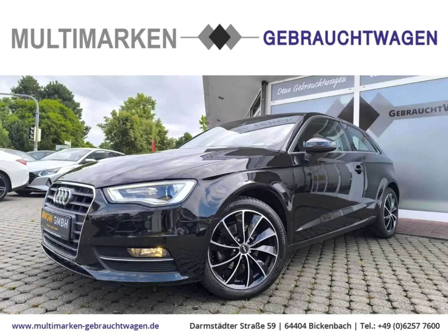 Audi A3 Attraction 1.4 TFSI AD Xenon/Klima/SHZ/Temp/PDC/Be Negro - 1