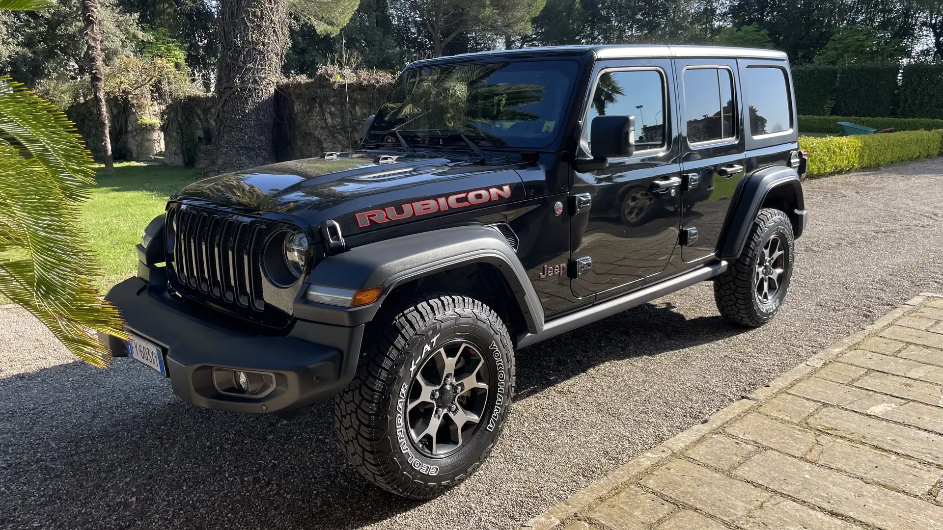 Jeep Wrangler Jeep Wrangler Unlimited 2.2 Mjt II Rubicon  2019 Nero - 1