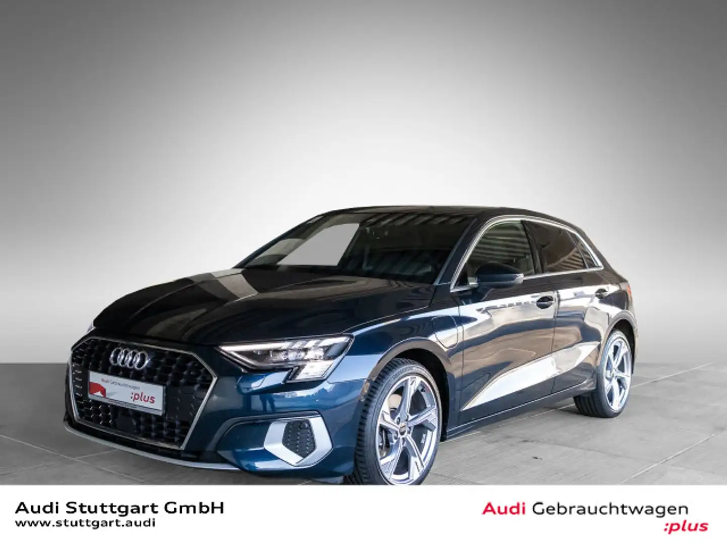 Audi A3 40 TFSI e advanced Matrix HUD Pano Blau - 1