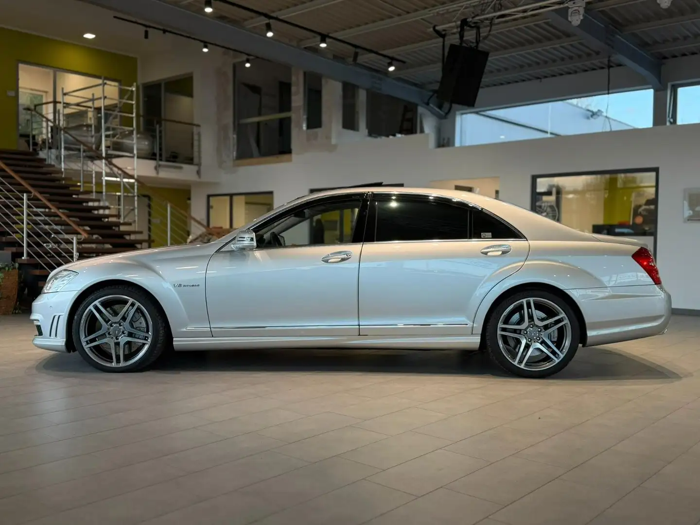 Mercedes-Benz S 63 AMG S 63 L AMG *VOLL*Drivers*Performance*NightV* Silber - 2