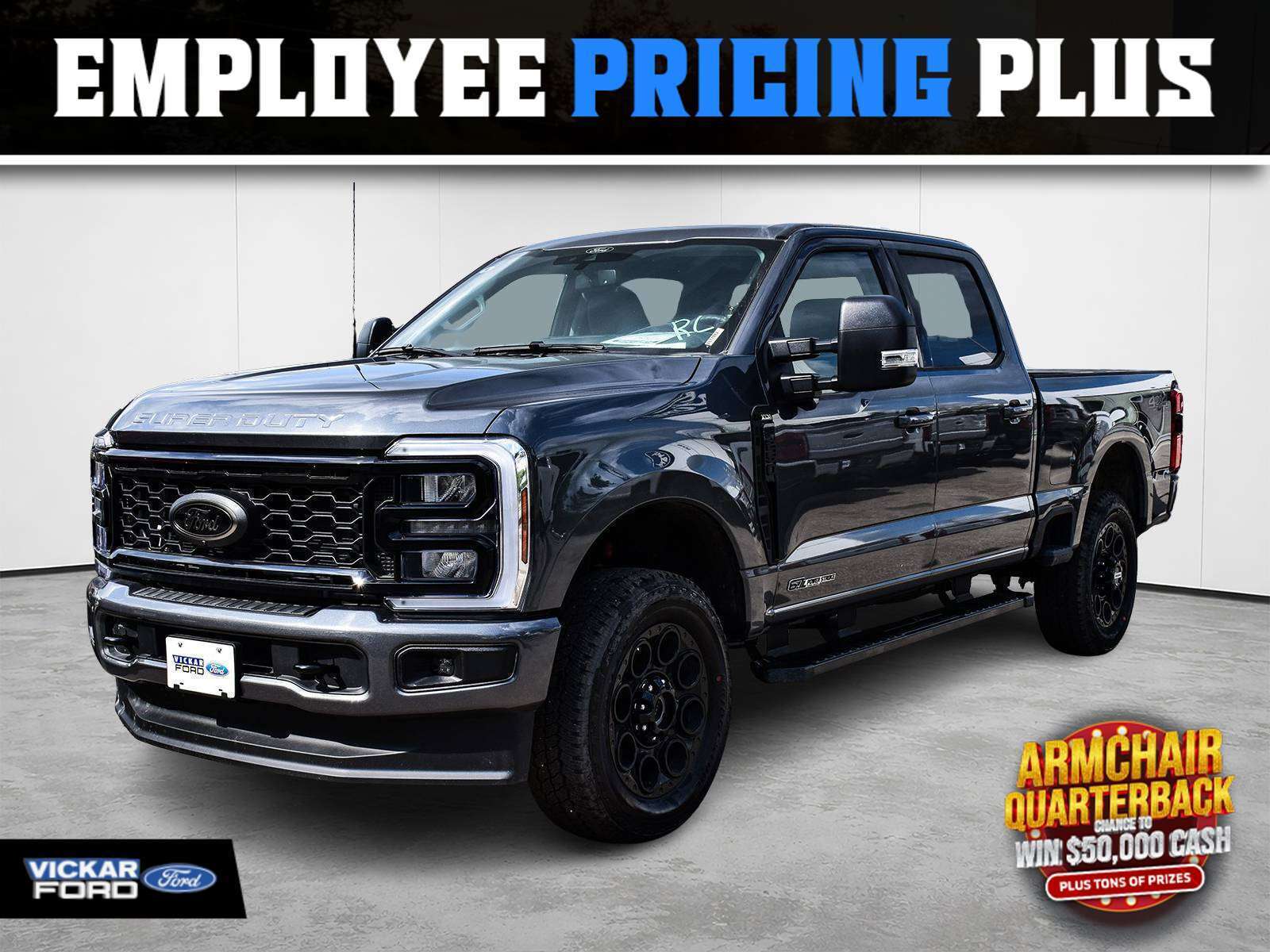 Gray 2026 Ford F-250 Super Duty Pickup Truck Four-Wheel Drive Automatic