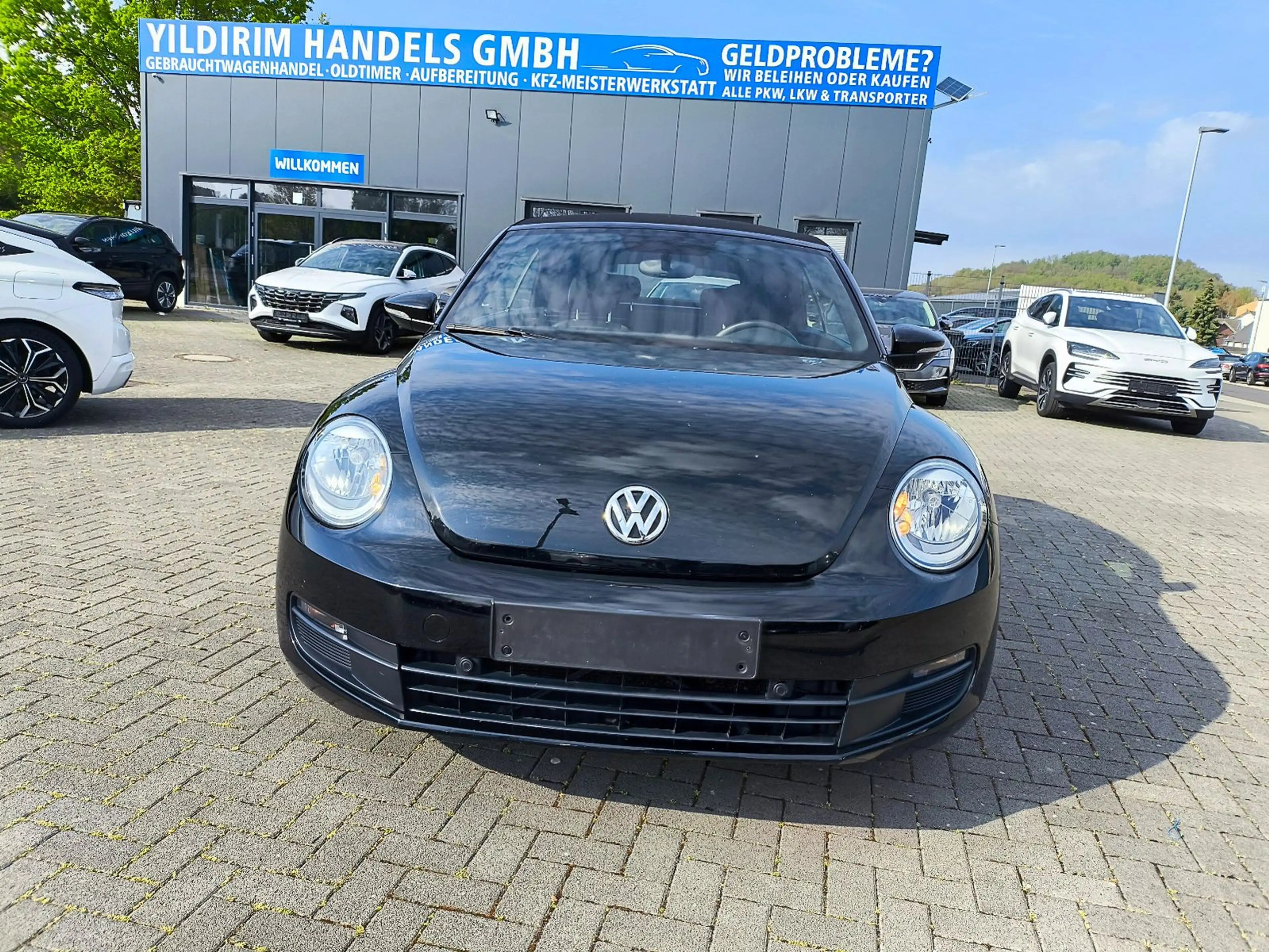 Volkswagen Beetle Cabriolet,2 HAND,KLIMA,PDC,WINDSCHOTT — photo 2