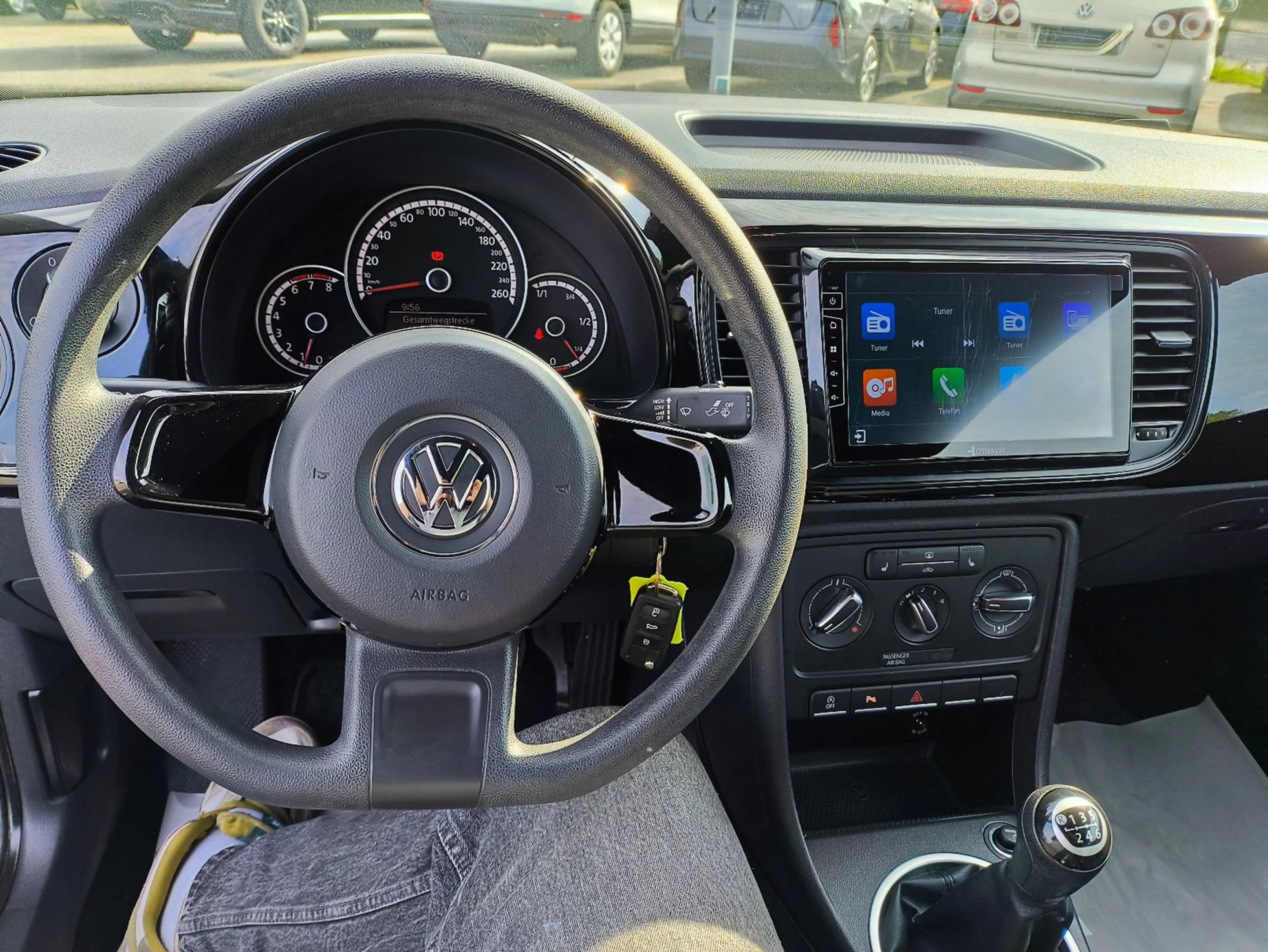 Volkswagen Beetle Cabriolet,2 HAND,KLIMA,PDC,WINDSCHOTT — photo 14