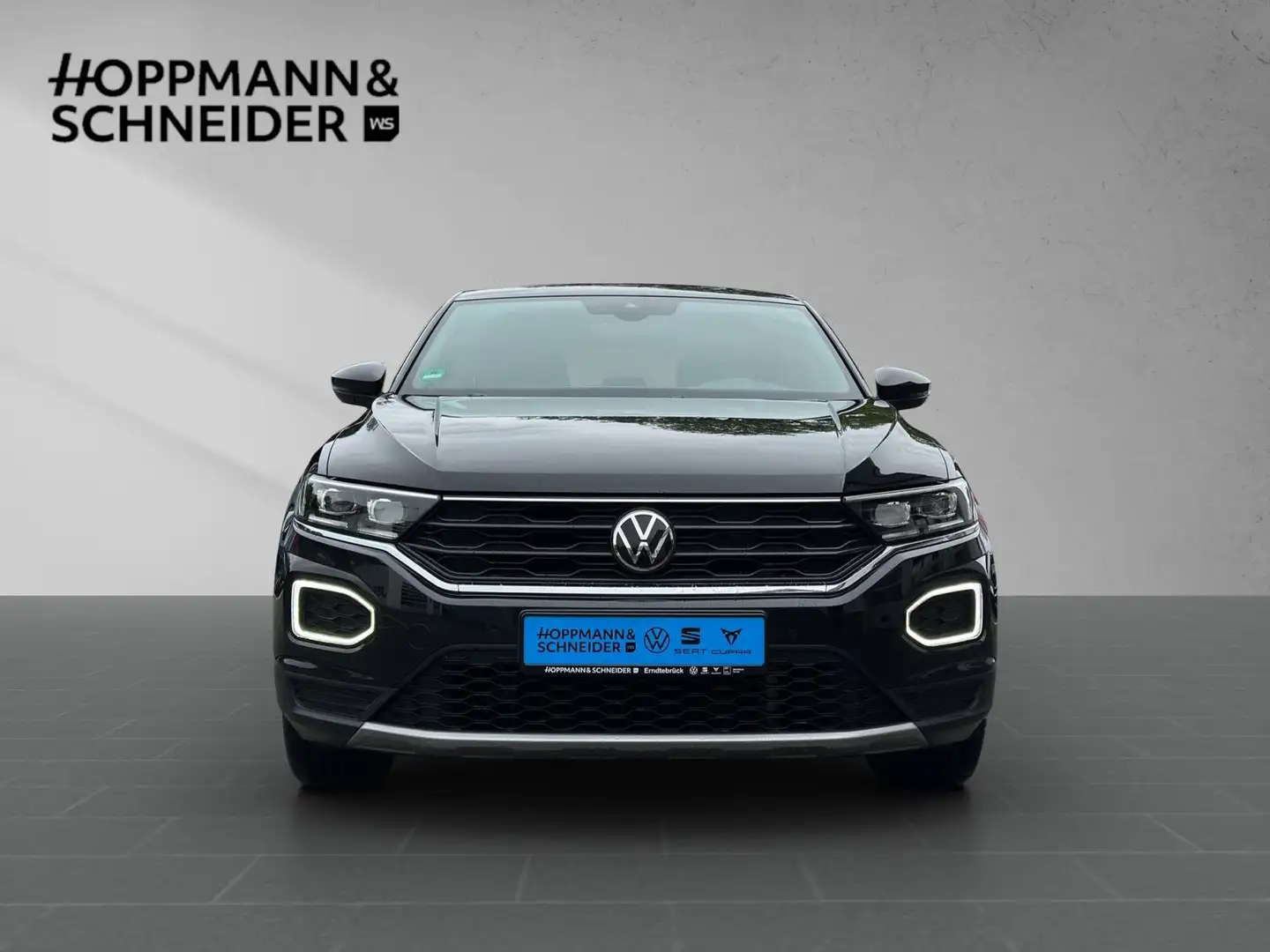 Volkswagen T-Roc 1.5 TSI Sport-AHK-LED-STDHZ.-RFK-KLIMA Spo Black - 2