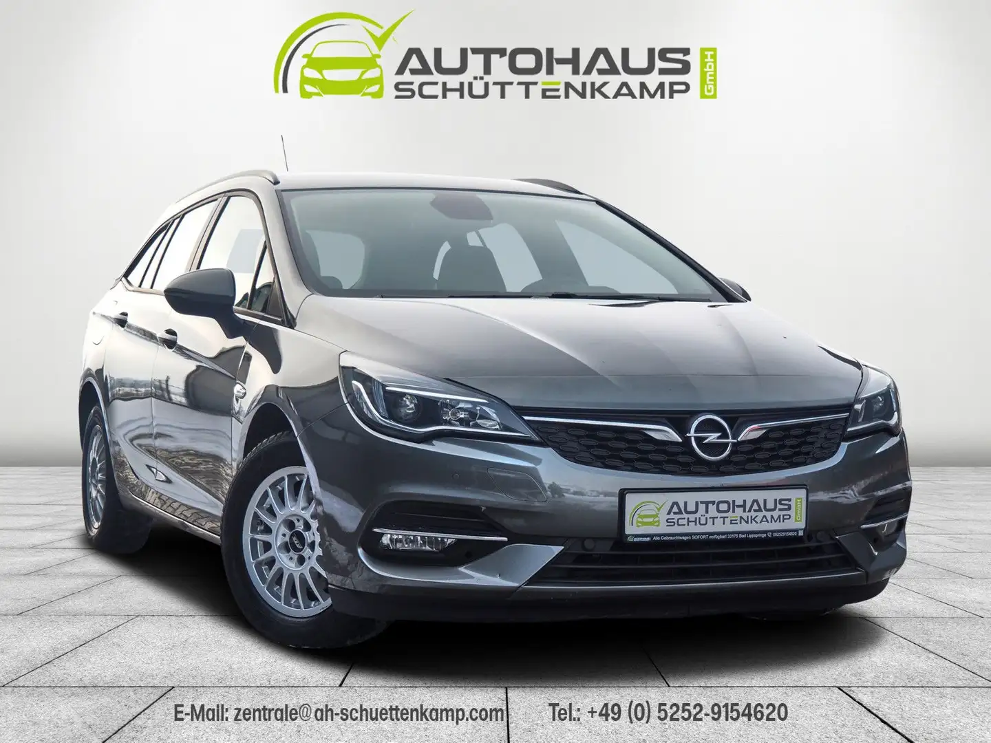 Opel Astra K ST 1.5 D SR+WR|1.HAND|LED|APPLE+ANDROID Grau - 1