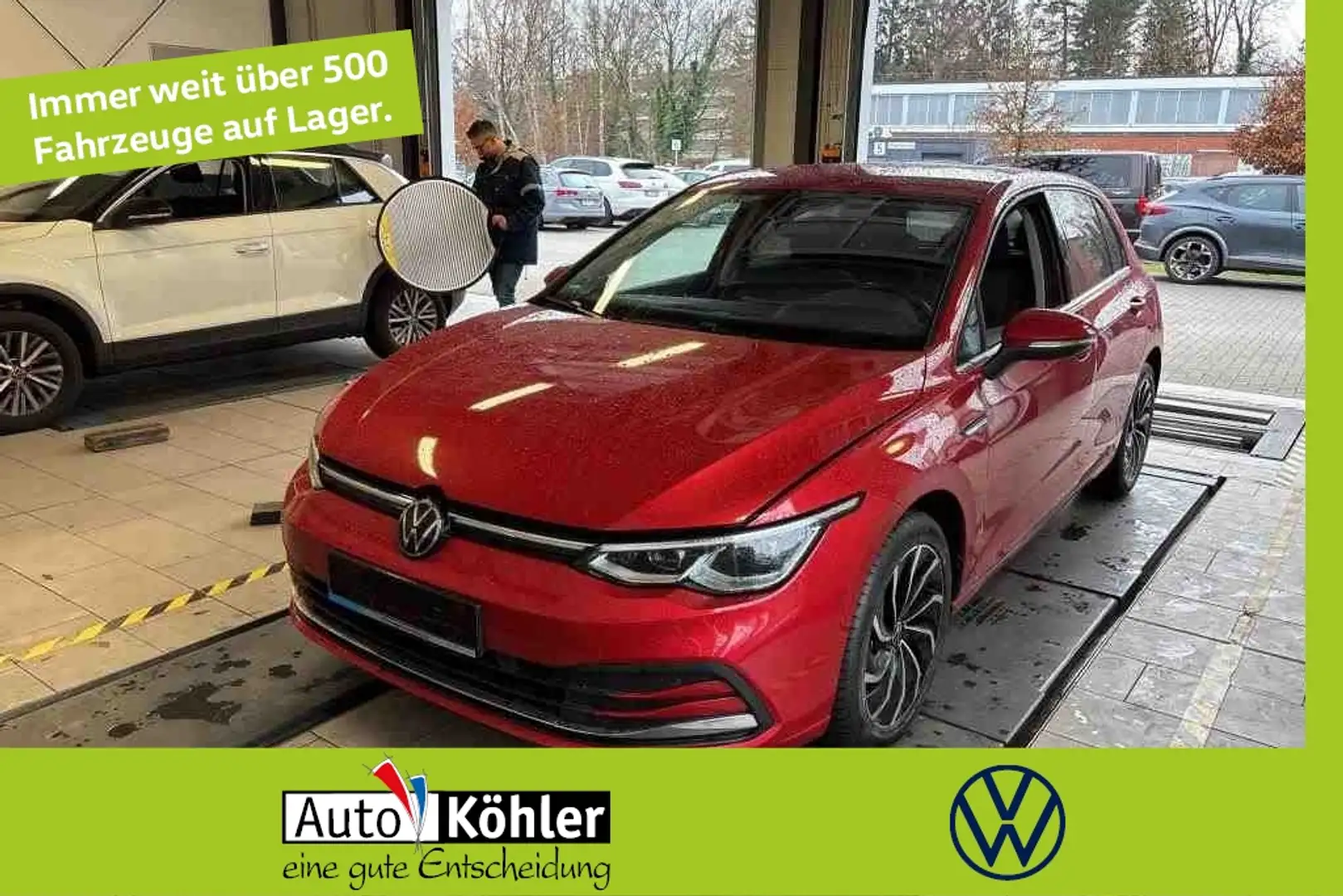 Volkswagen Golf Style TSI DSG CarPlay/Virt/ACC/Kamera/LED Rot - 1