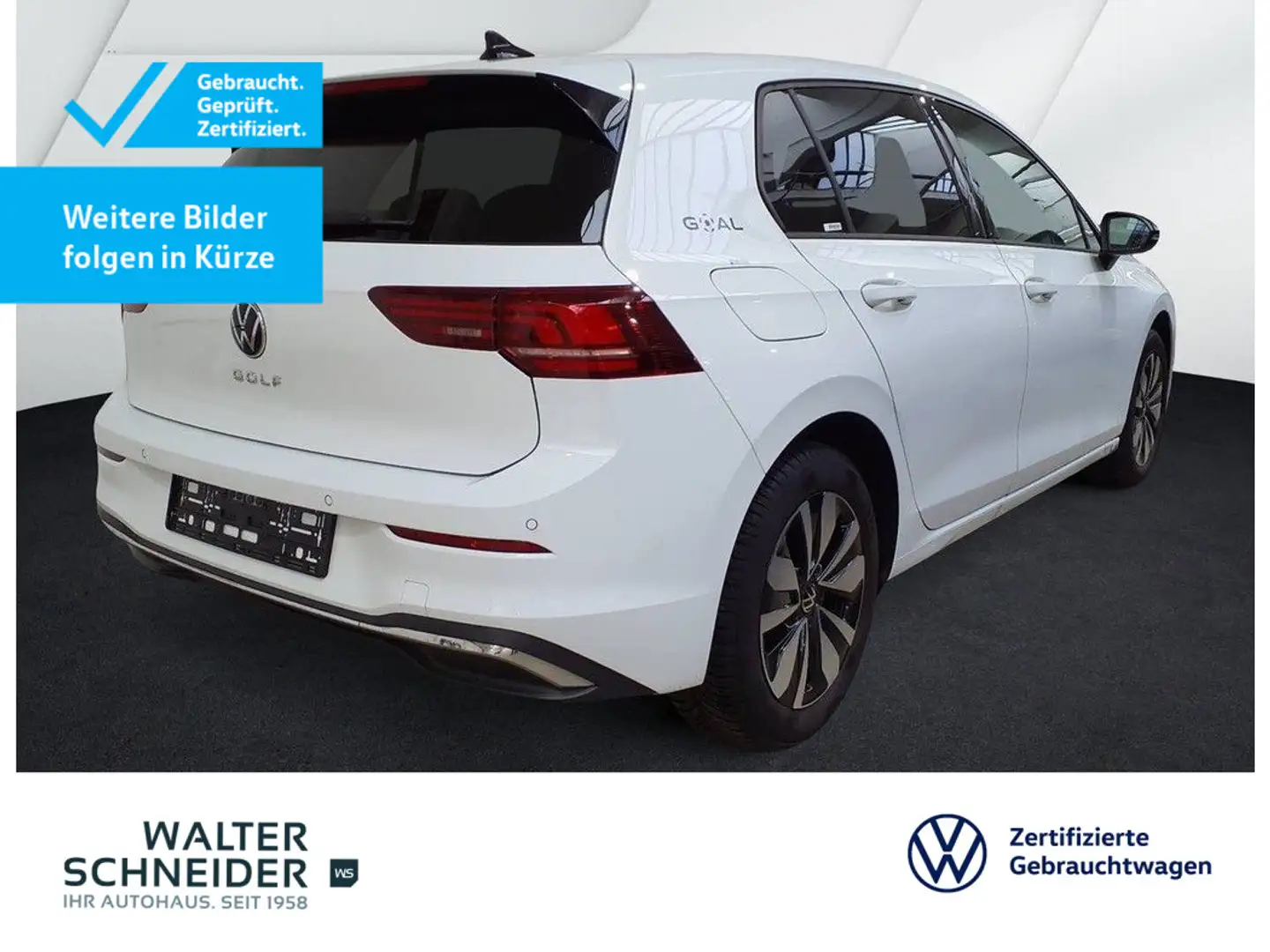 Volkswagen Golf 1.5 TSI Goal Navi LED AHK Weiß - 1