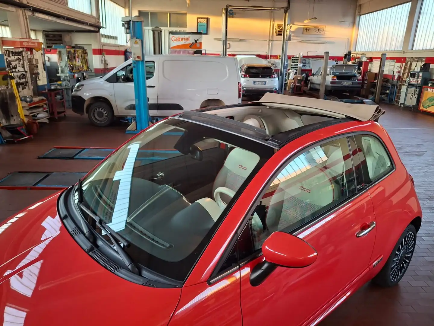 Fiat 500C 500C III 2015 0.9 t.air t. Lounge 105cv Rosso - 2