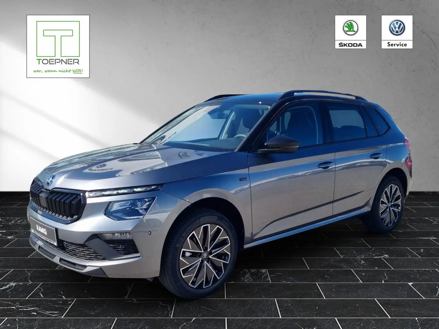 Skoda Kamiq Tour 1,5 TSI DSG AHK Fahrassi+ Grau - 2