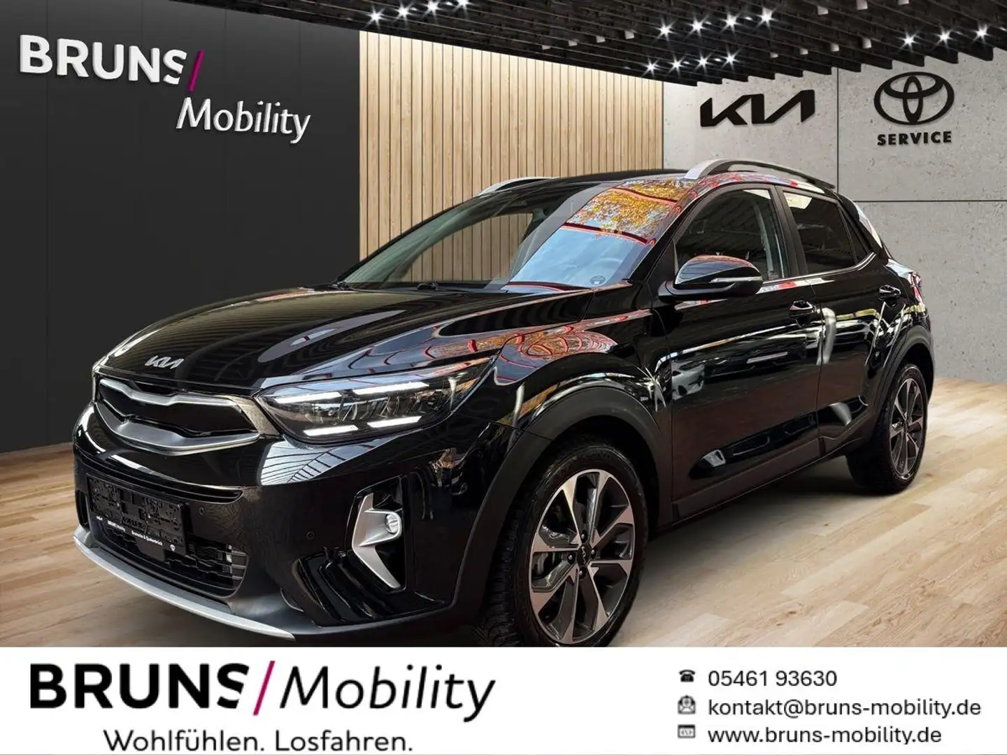 Kia Stonic 1.0T DCT Spirit Technologie Navi Kamera Noir - 1