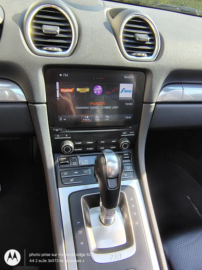 Porsche Boxster 718 Gris - 2