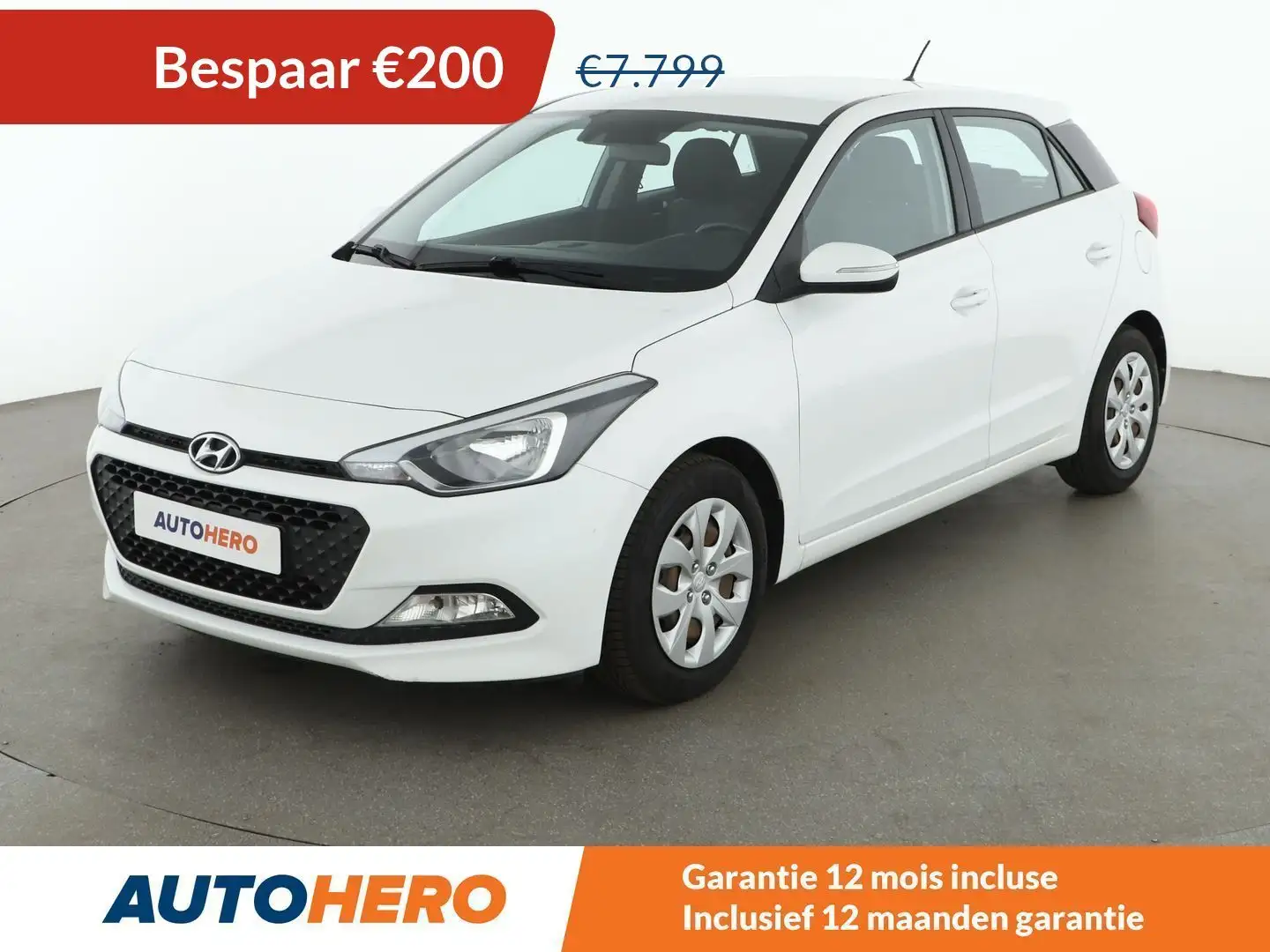 Hyundai i20 1.2 Classic Blanc - 1