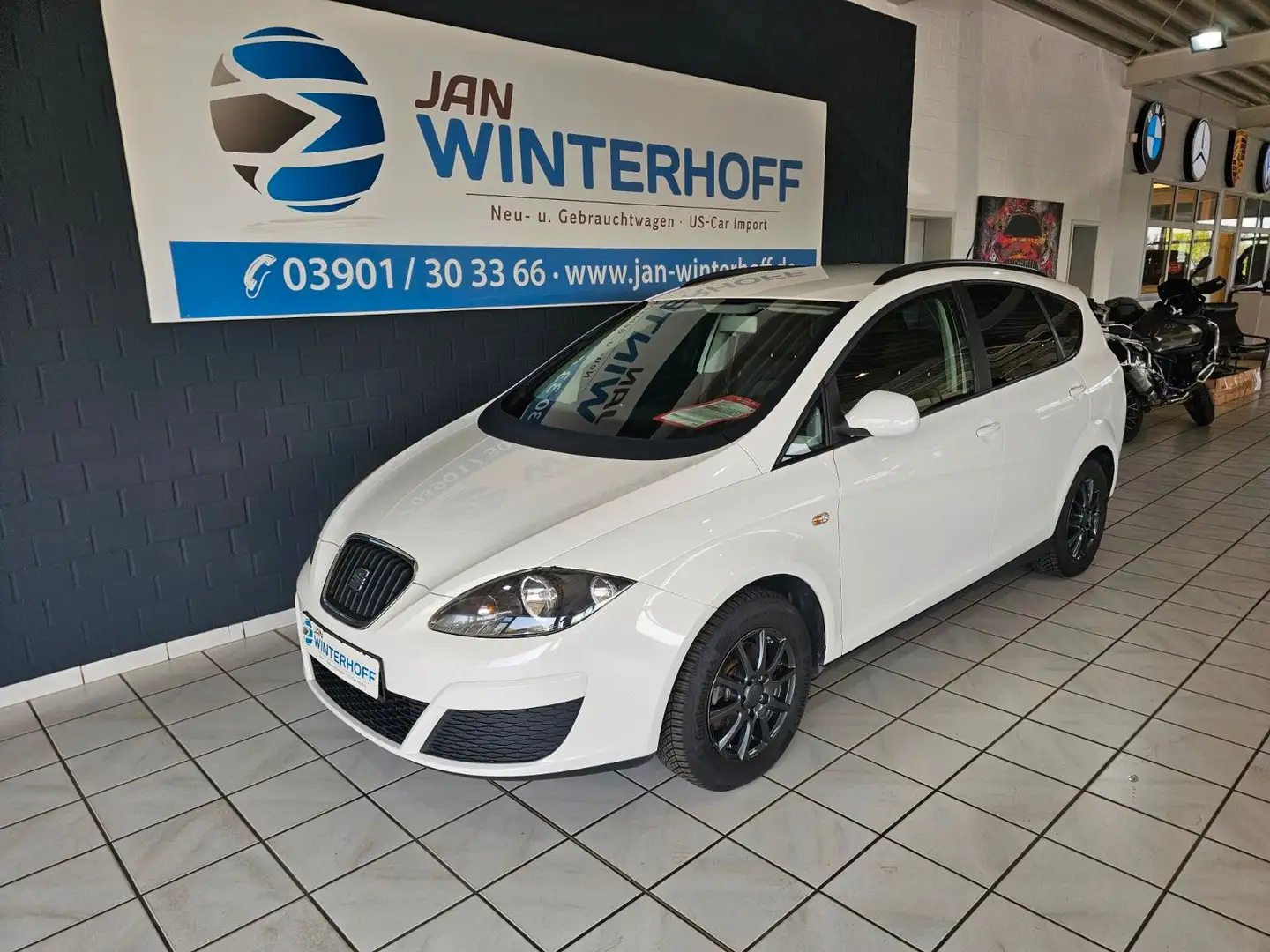 SEAT Altea XL Reference+Klima+ZV+Allwetter+Isofix Weiß - 1