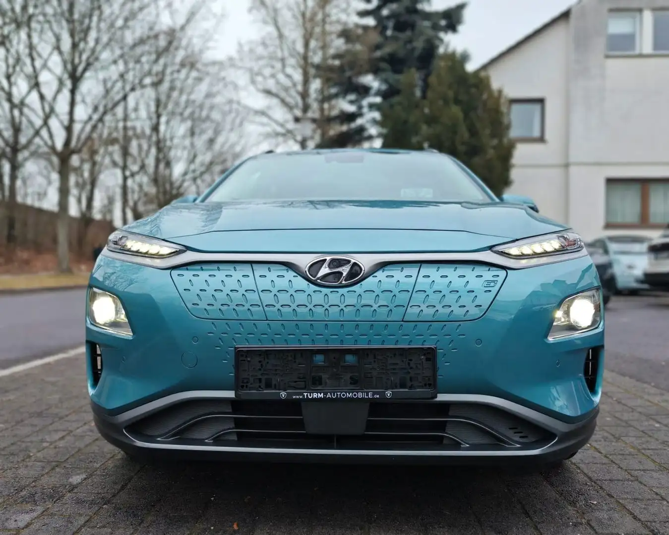 Hyundai KONA Premium Elektro 64kWh|SOH95%|Wärmepump|11kW Blau - 2