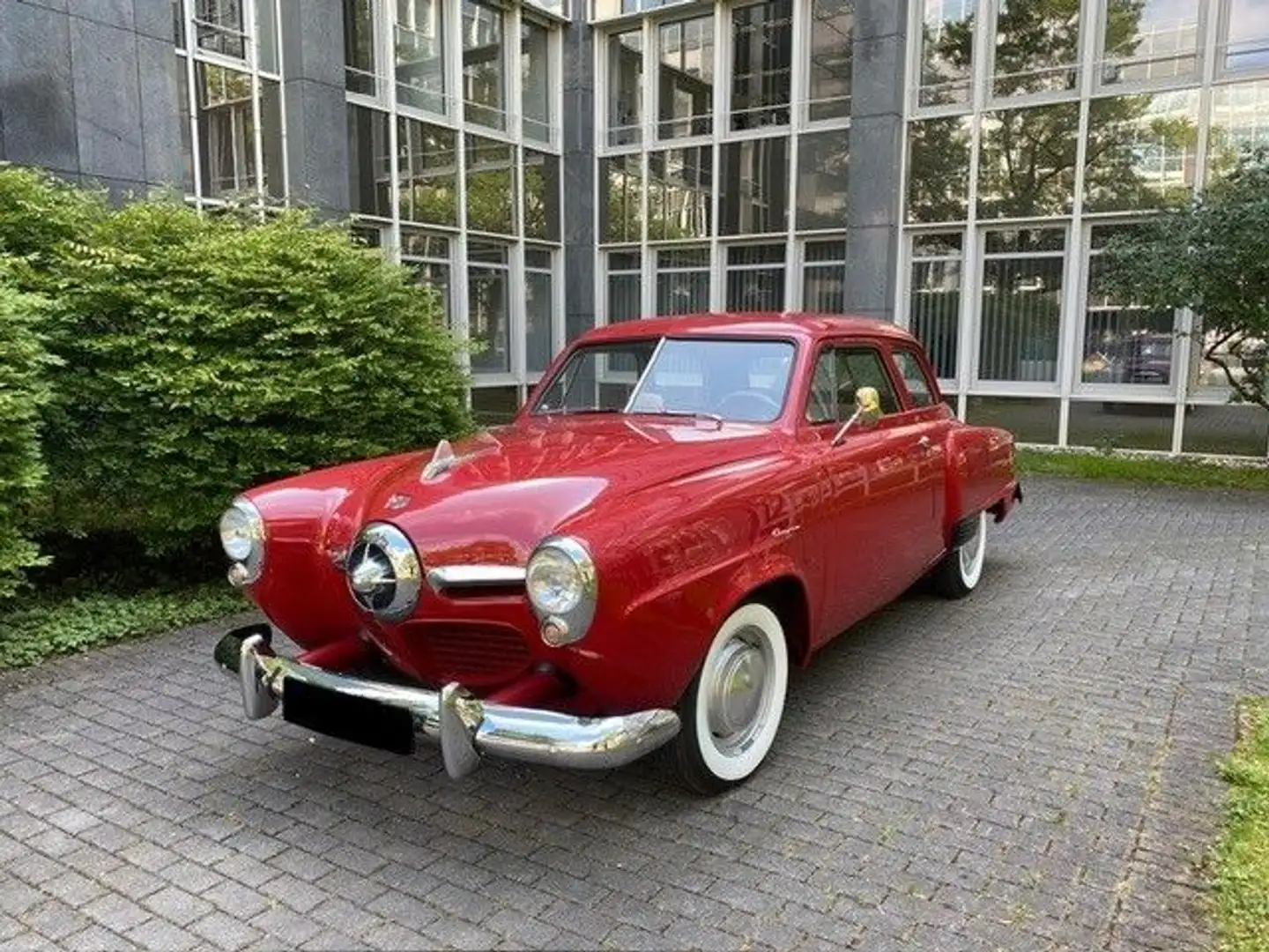 Sonstige Marken Studebaker Champion Coupe 1950 "Bullet Nose" Rot - 1