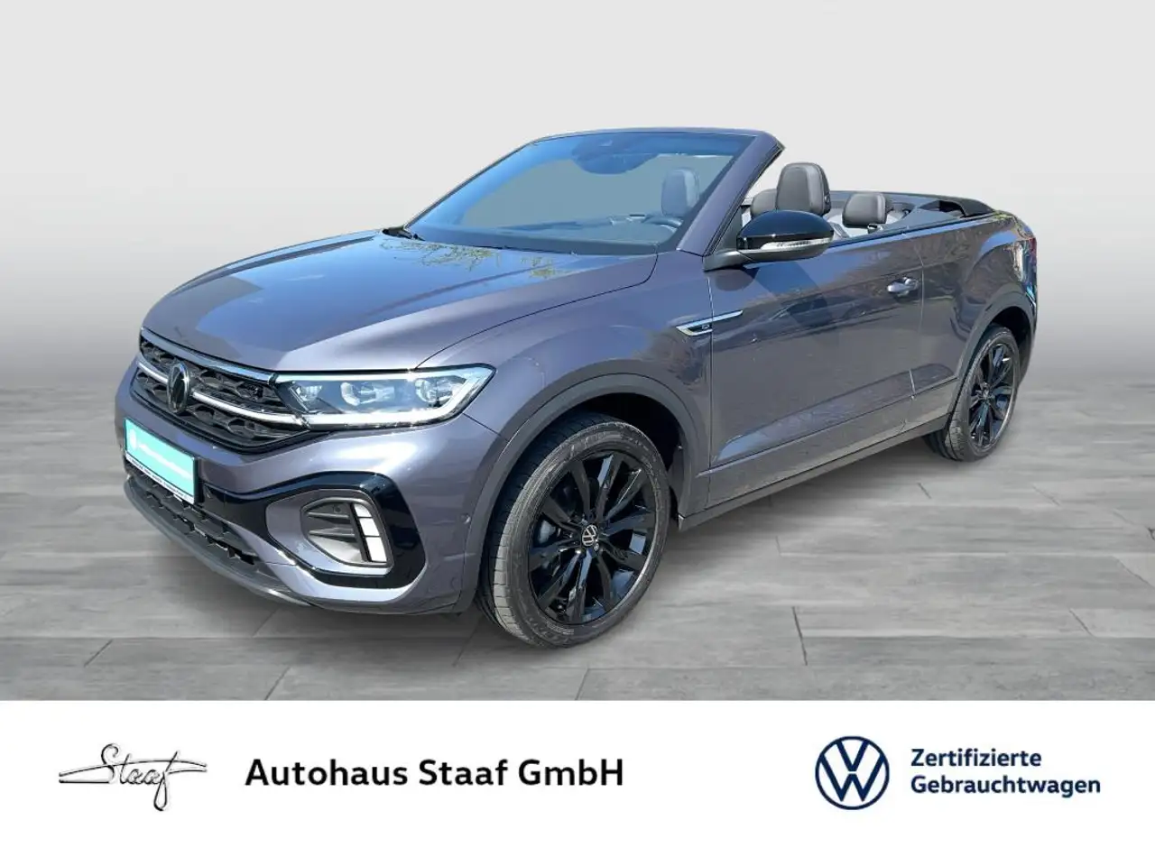 Volkswagen T-Roc Cabrio R-Line 1.5 TSI DSG 150PS Black Style