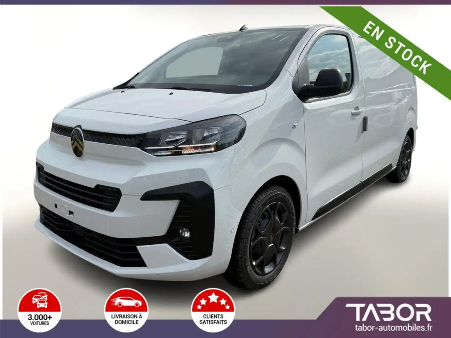 Citroen Jumpy 2.0 BHDi 145 M Aut GPS ModuWork Blanc - 1