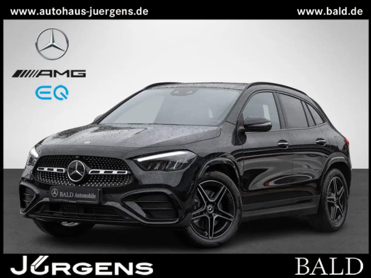 Mercedes-Benz GLA 250 4M AMG/Wide/LED/Pano/Easy/Cam/Night/19" Schwarz - 1
