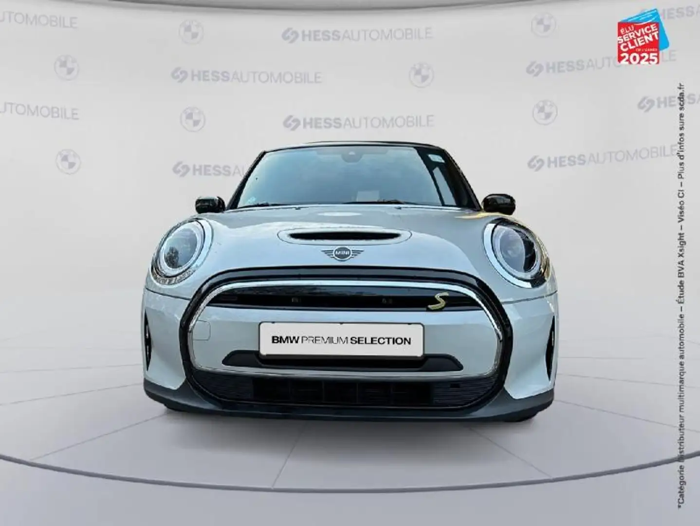 MINI Cooper SE Cooper SE 184ch Edition Premium BVA 5CV Sieges chauf/cuir GPS Camera Carplay Argent - 2