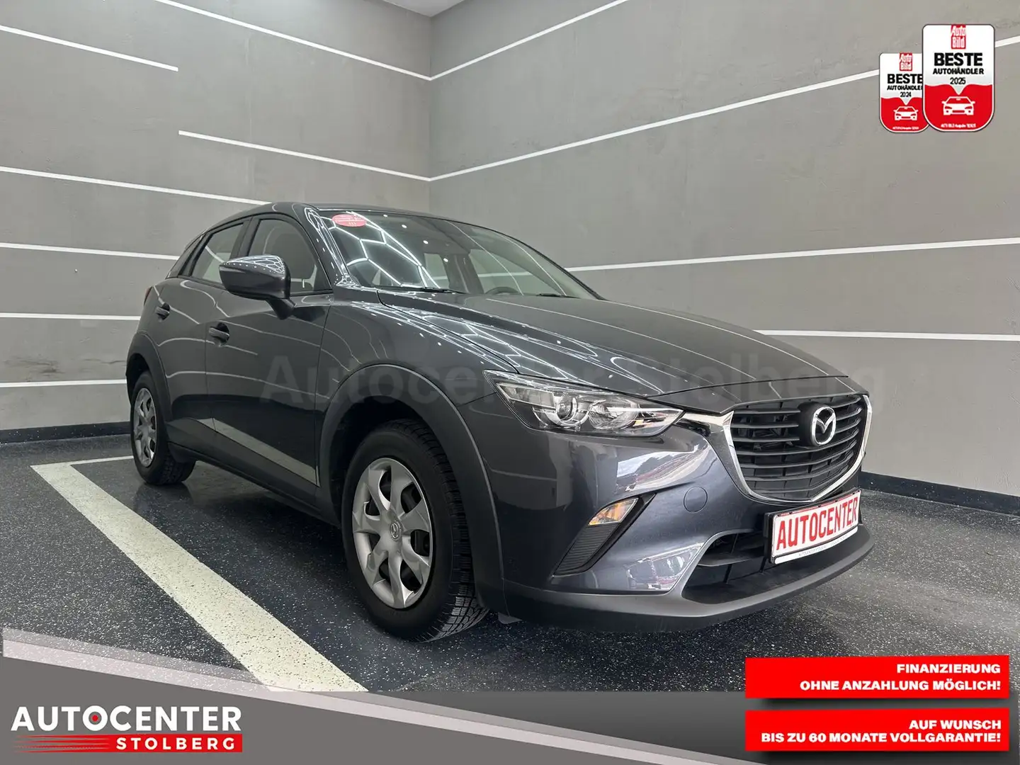 Mazda CX-3 Prime-Line "WENIG KM-MULTI-KLIMA-PDC" Grau - 2