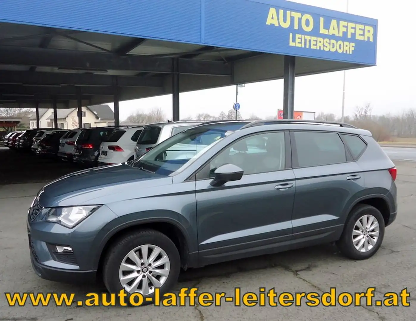 SEAT Ateca 1,0 TSI**AHV**1.Bes.**KLIMA Grau - 1