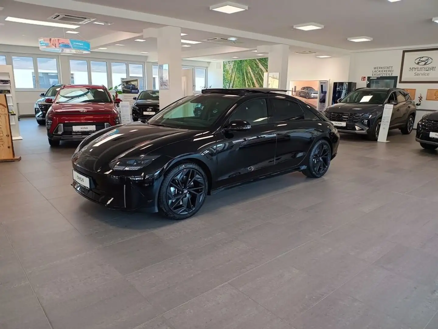 Hyundai IONIQ 6 77,4kWh 4WD Black Edition *Pano*LED*Navi* Schwarz - 2
